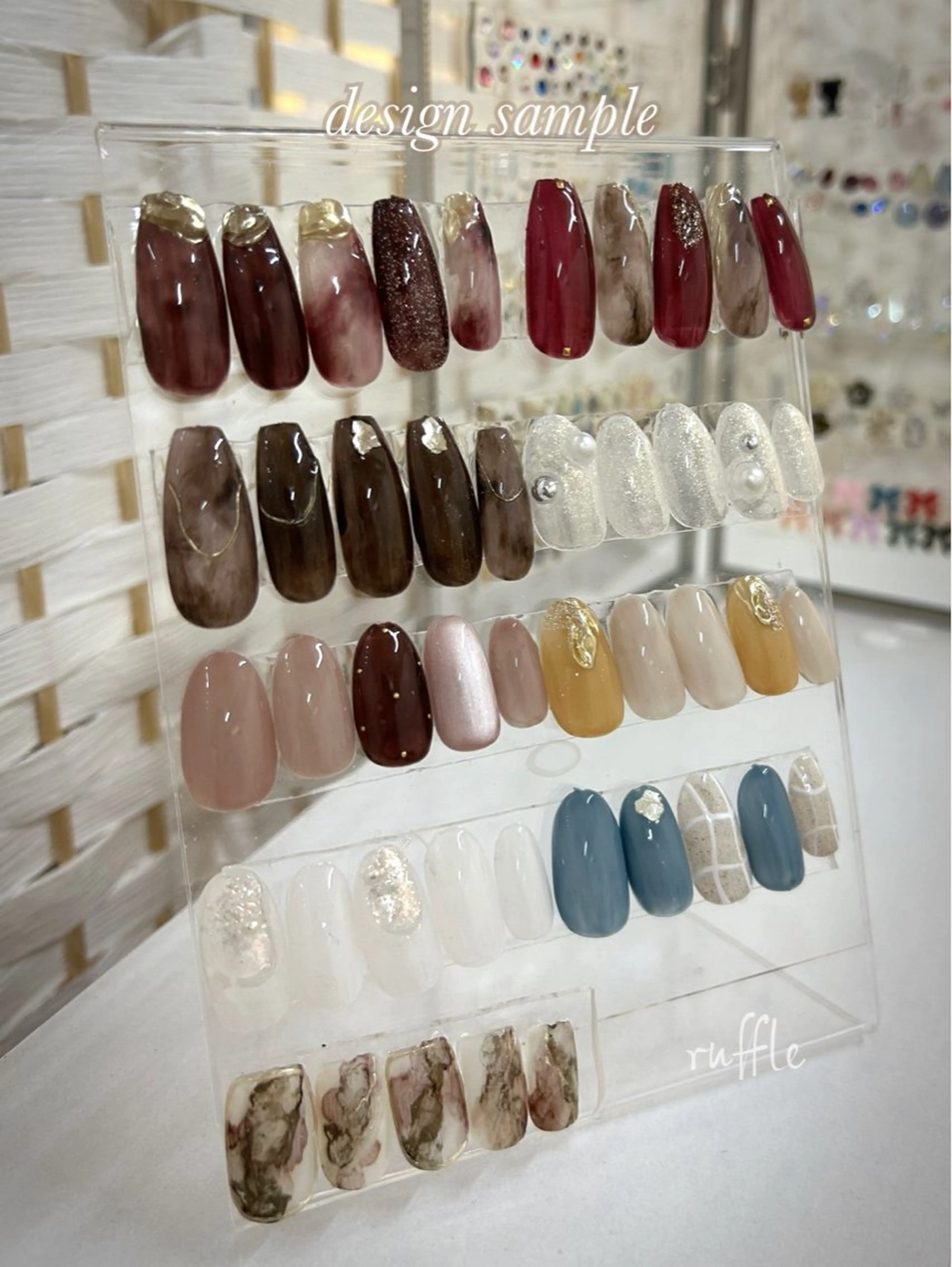 ネイル ニュアンスネイル ruffle Asukaのネイルデザイン