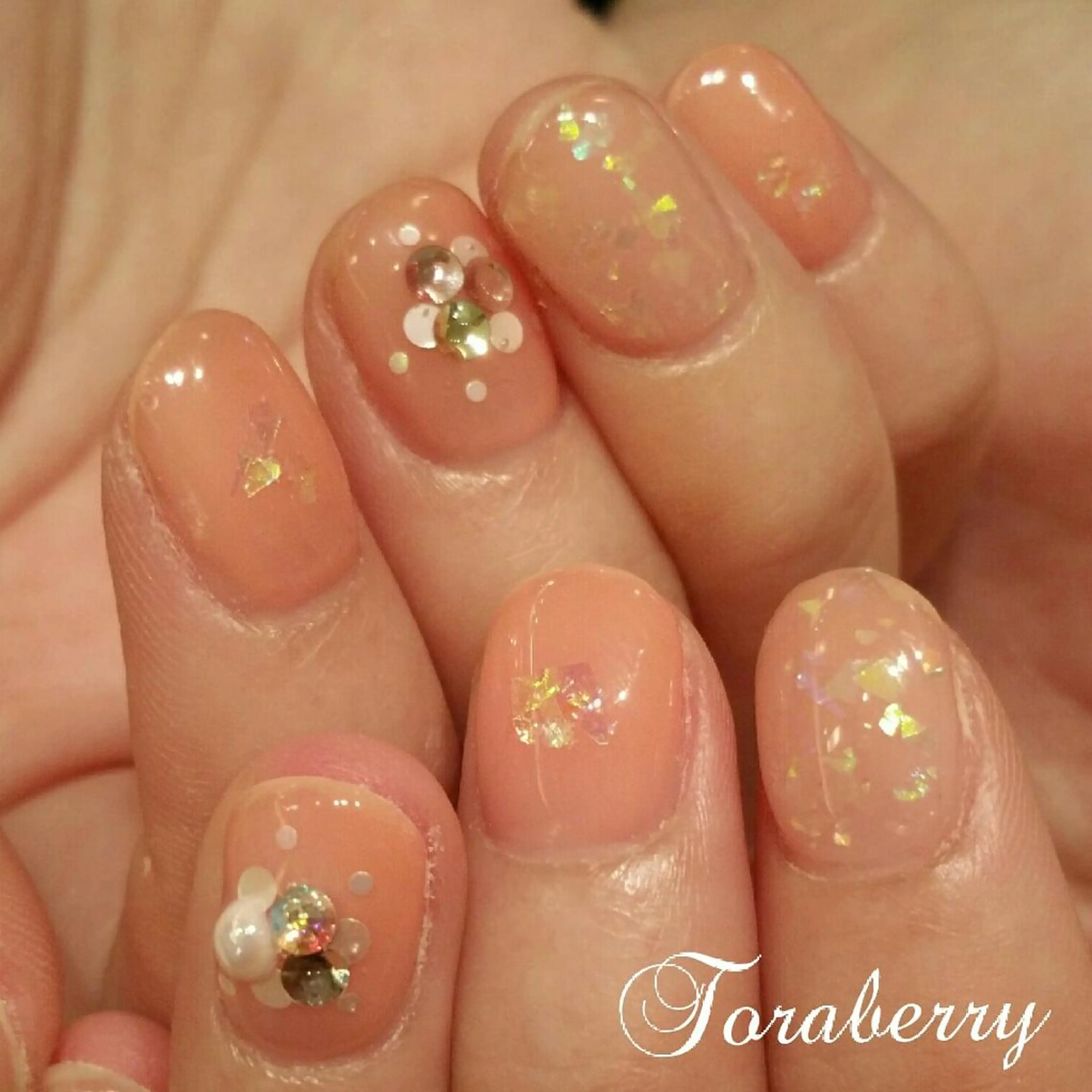 ネイル ワンカラーネイル ネイリスト なつみのネイルデザイン