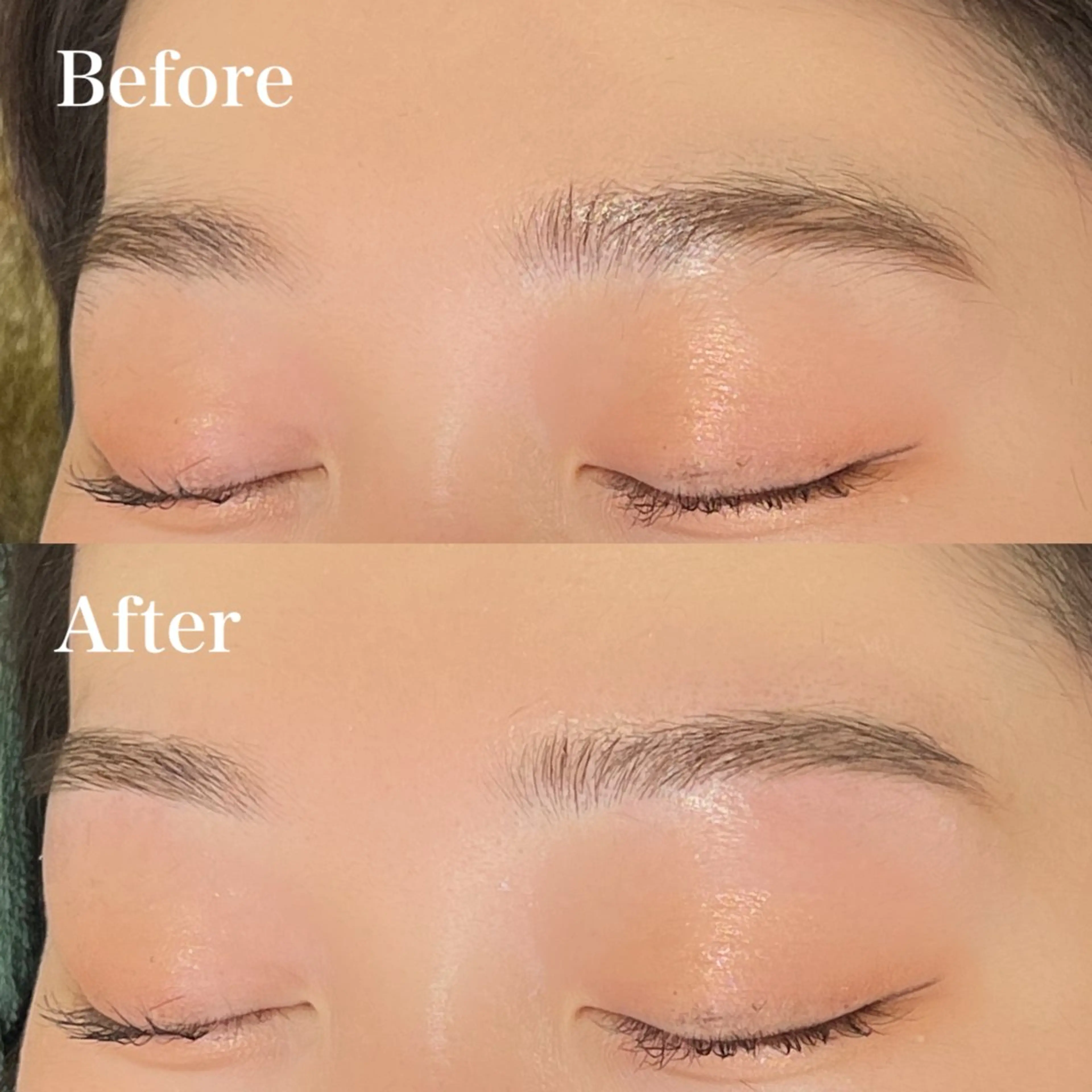 アイブロウ アイブロウ&マツパ カラーモデルまなみのマツエク・マツパデザイン