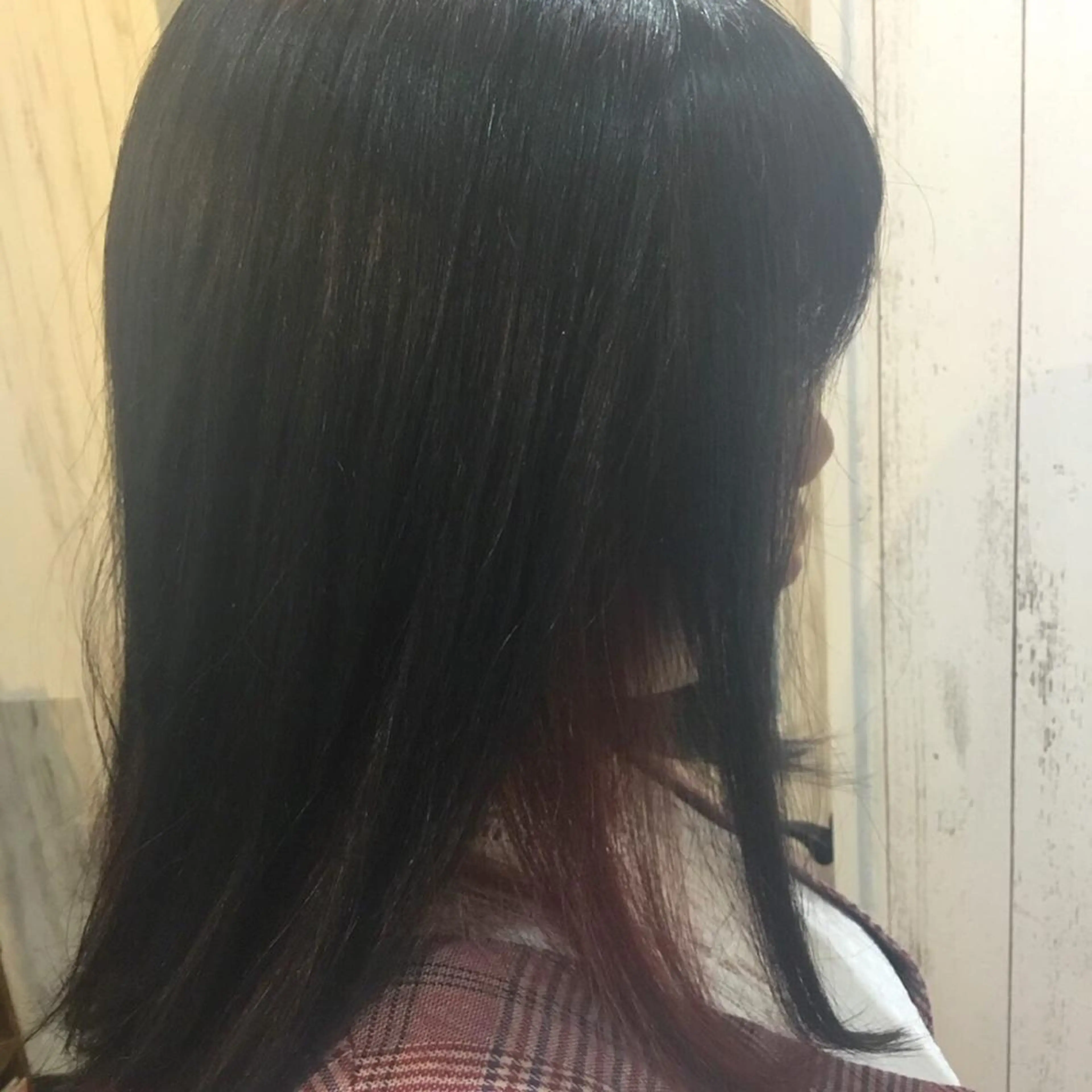 セミロング カラー embrace エンブレイスのヘアスタイル