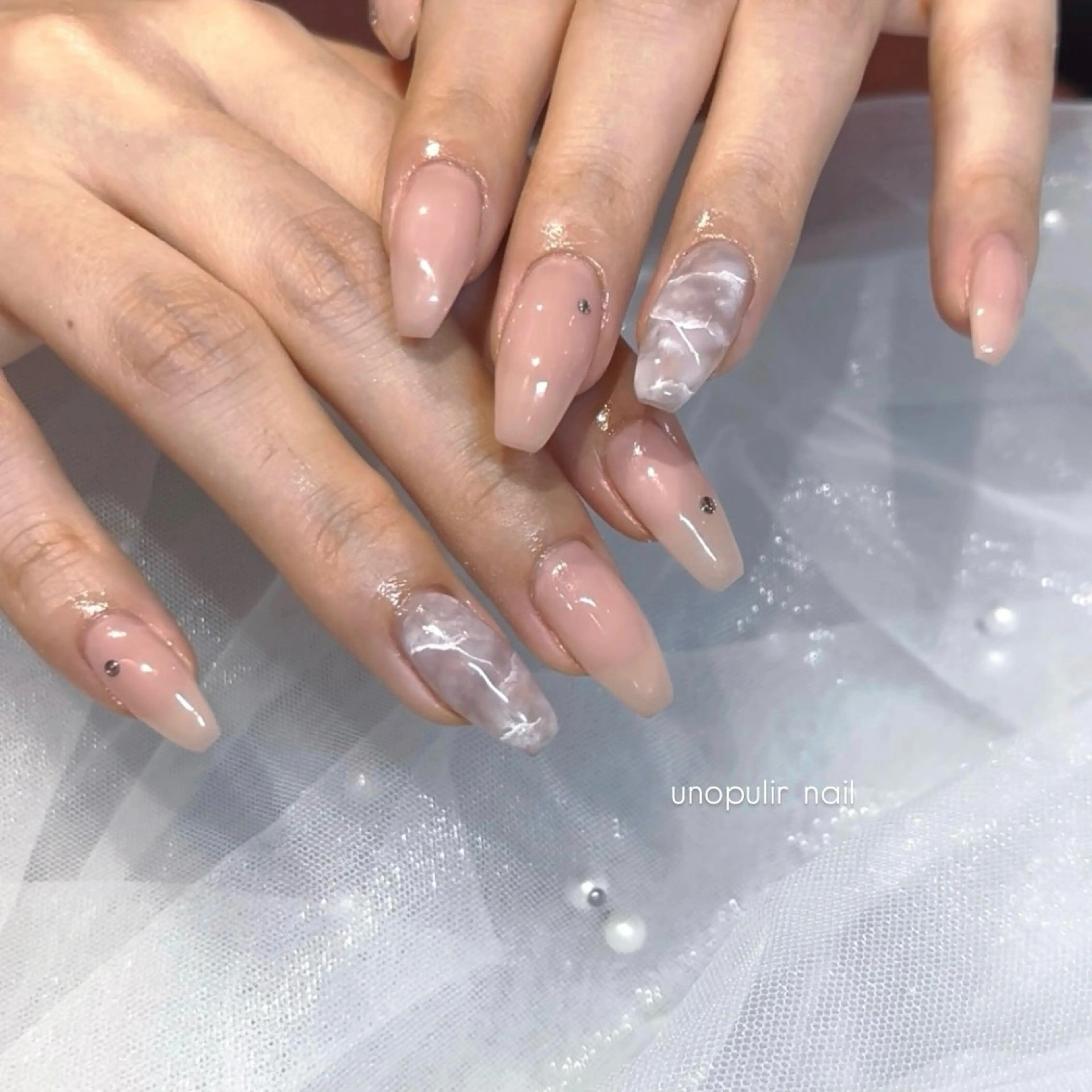 ネイル ハンドネイル unopulir Sayakaのネイルデザイン