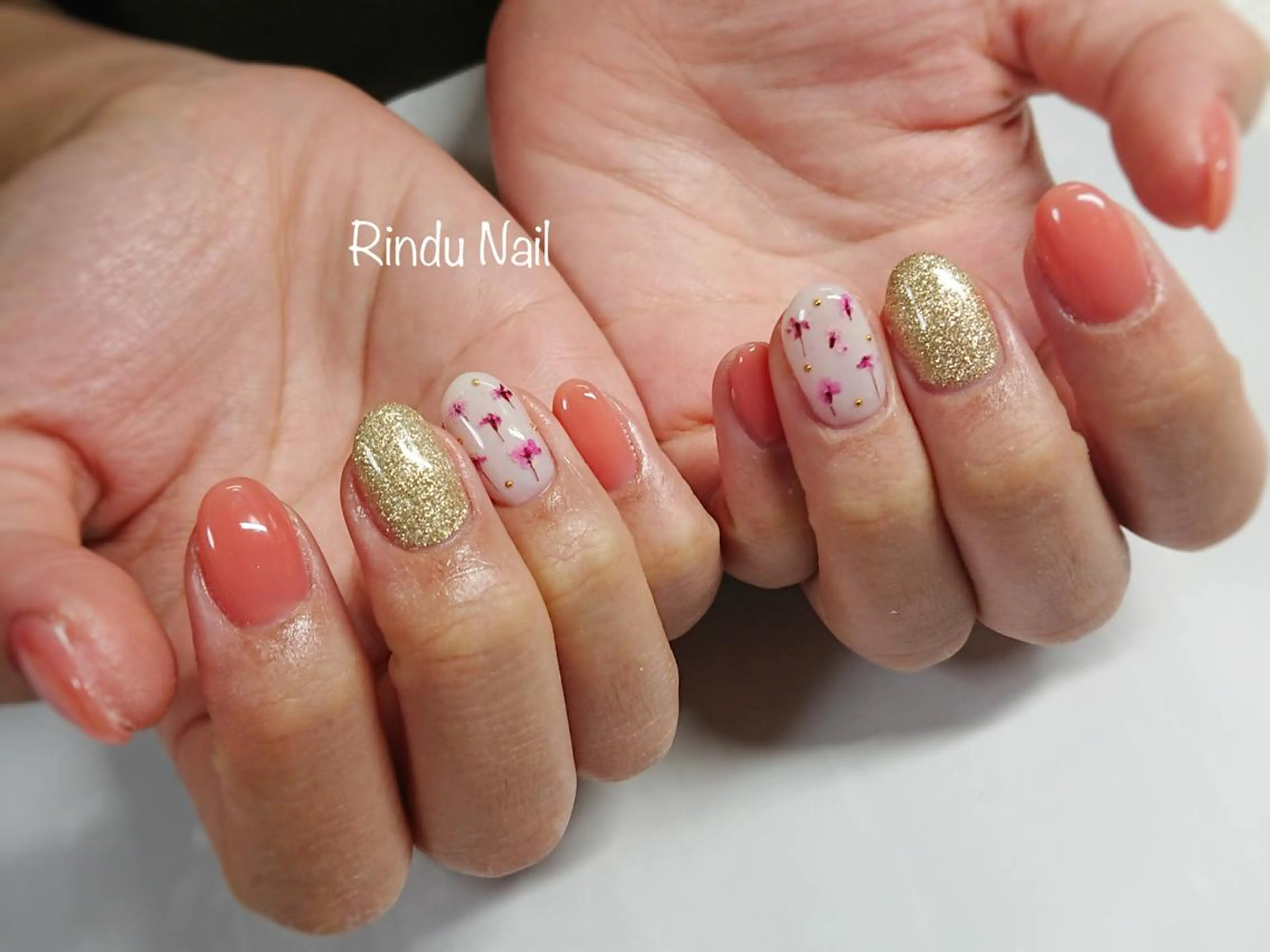 ネイル Rindu Nail 上小田井ジュニアのネイルデザイン