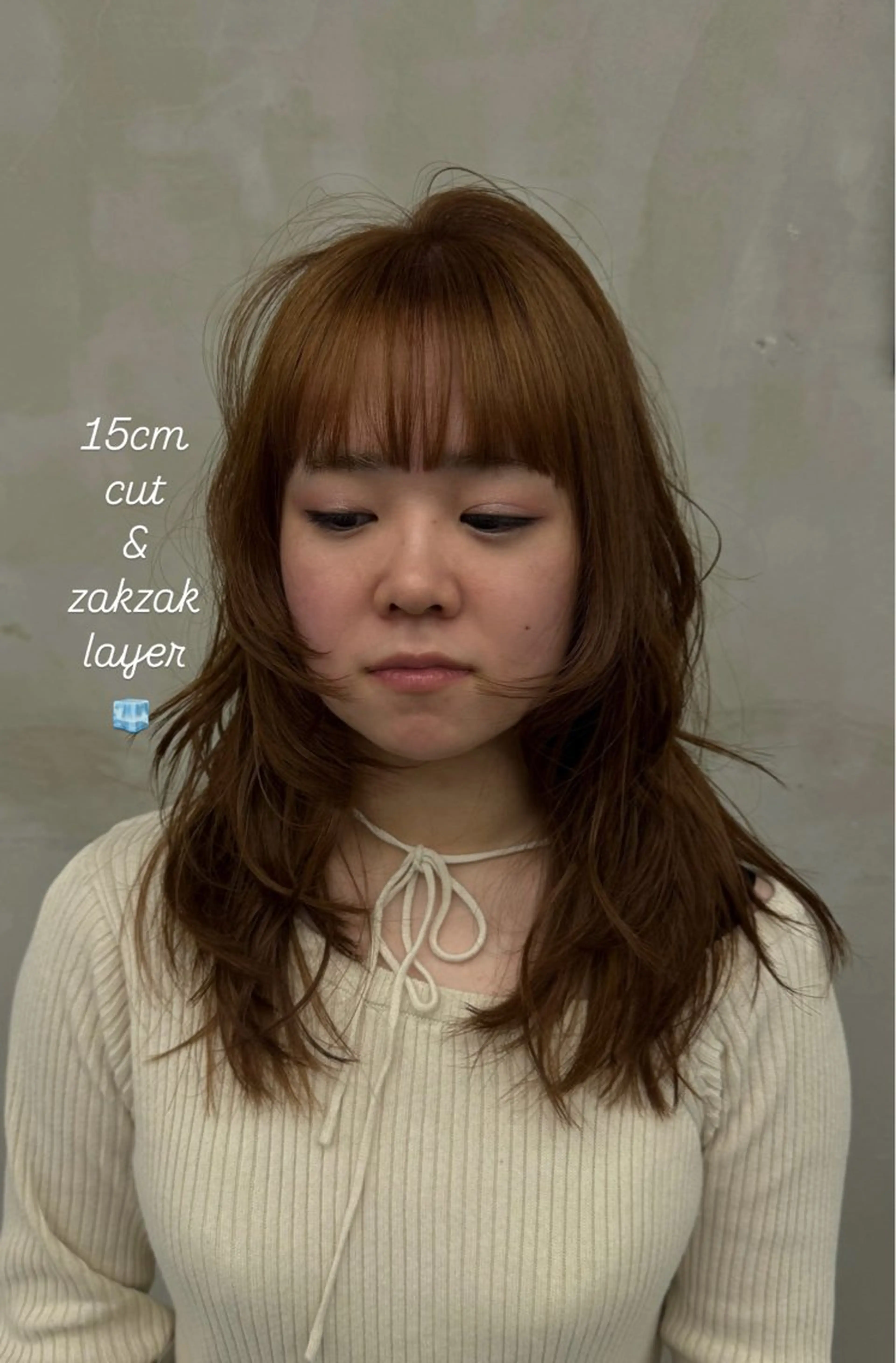 ロング カット cut model 🫒natsuのヘアスタイル