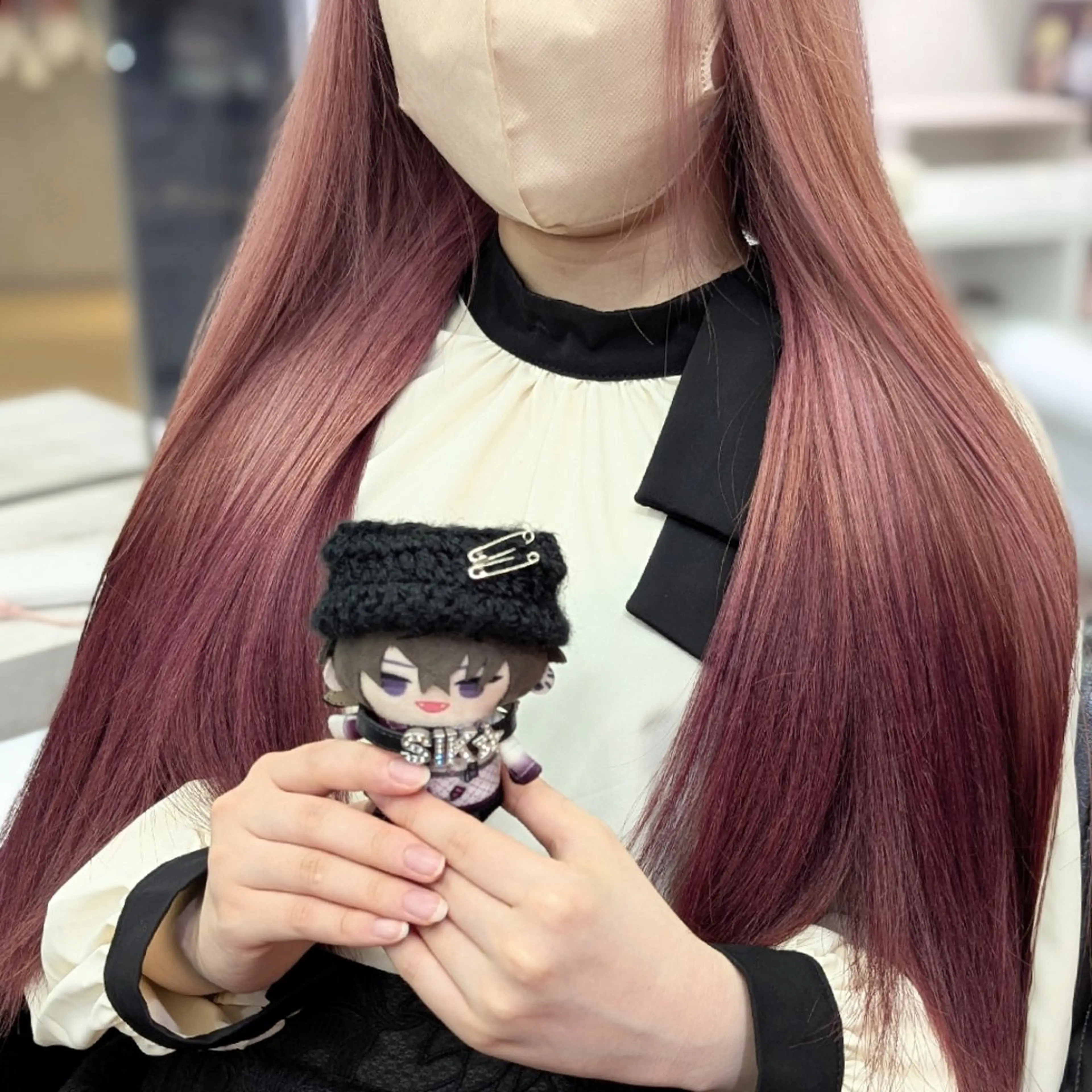 カラー ロング グラデーションカラー ピンクカラー 推しカラー🦉にじさ んじカラー🌈🕒✨のヘアスタイル