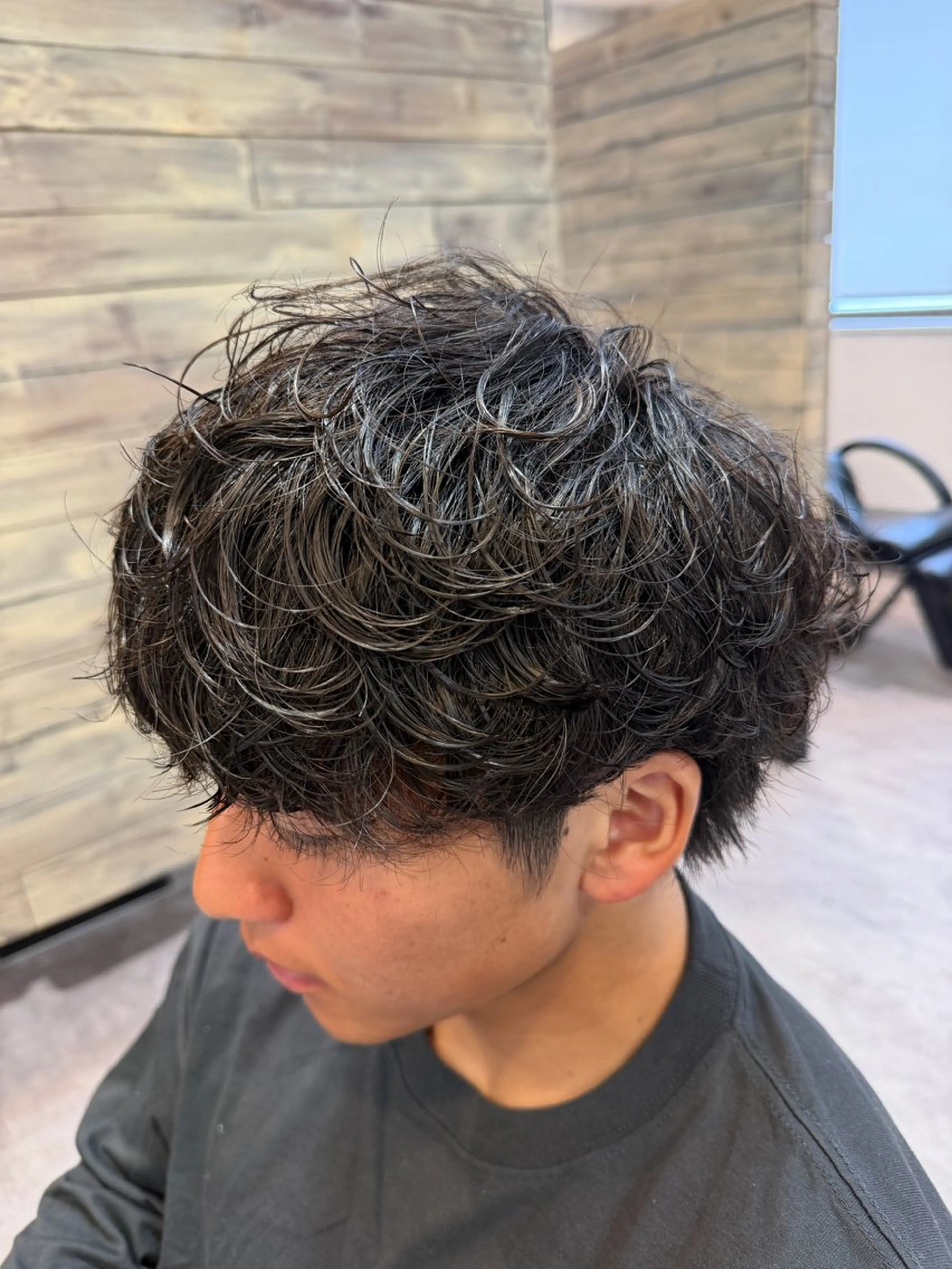 ショート カット パーマ メンズ指名多数 ✂︎松本明日翔のヘアスタイル