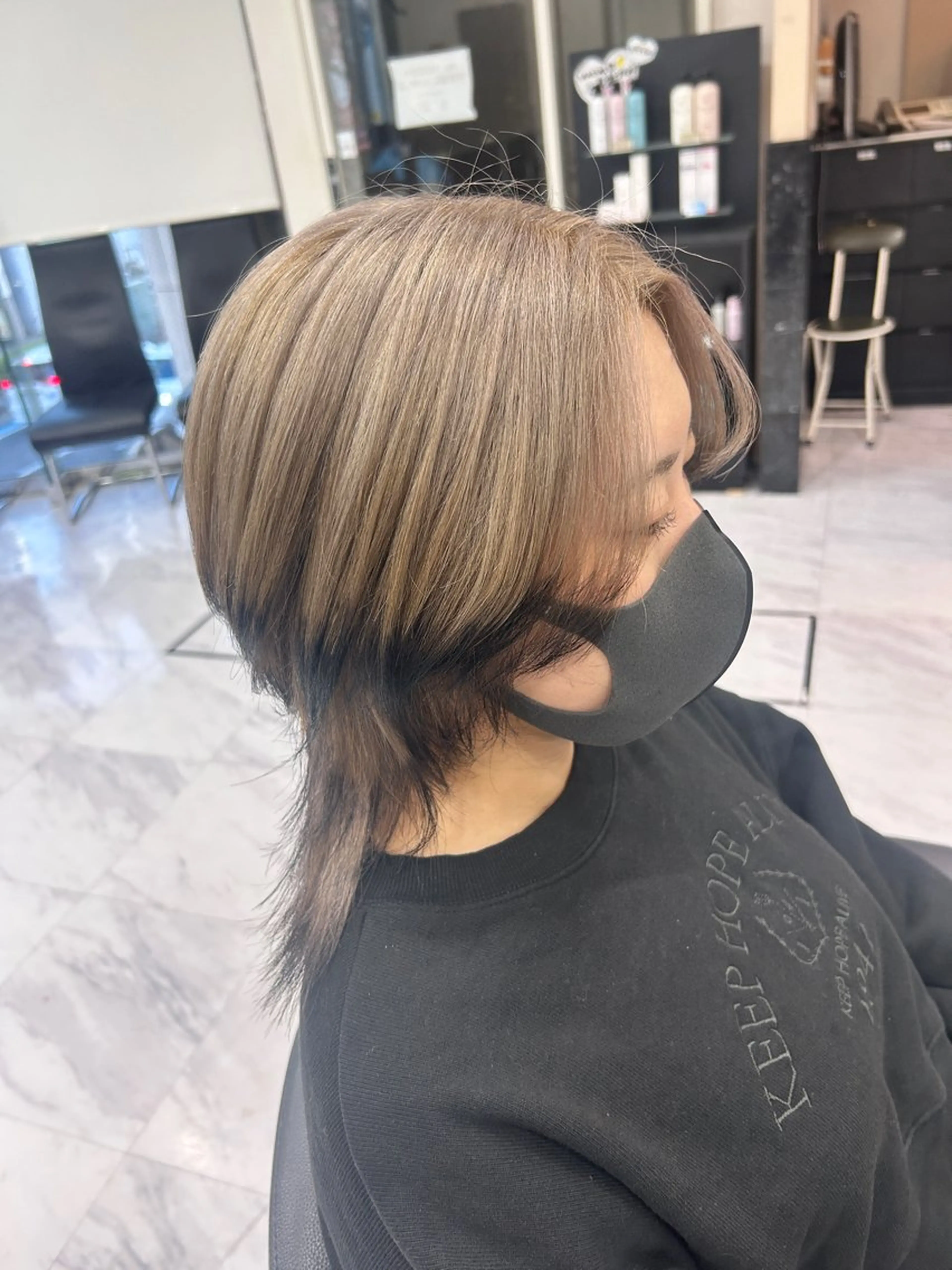 カラー ベージュカラー ヘアカラー 🍊小川実里🍊 /カラーレイヤーのヘアスタイル