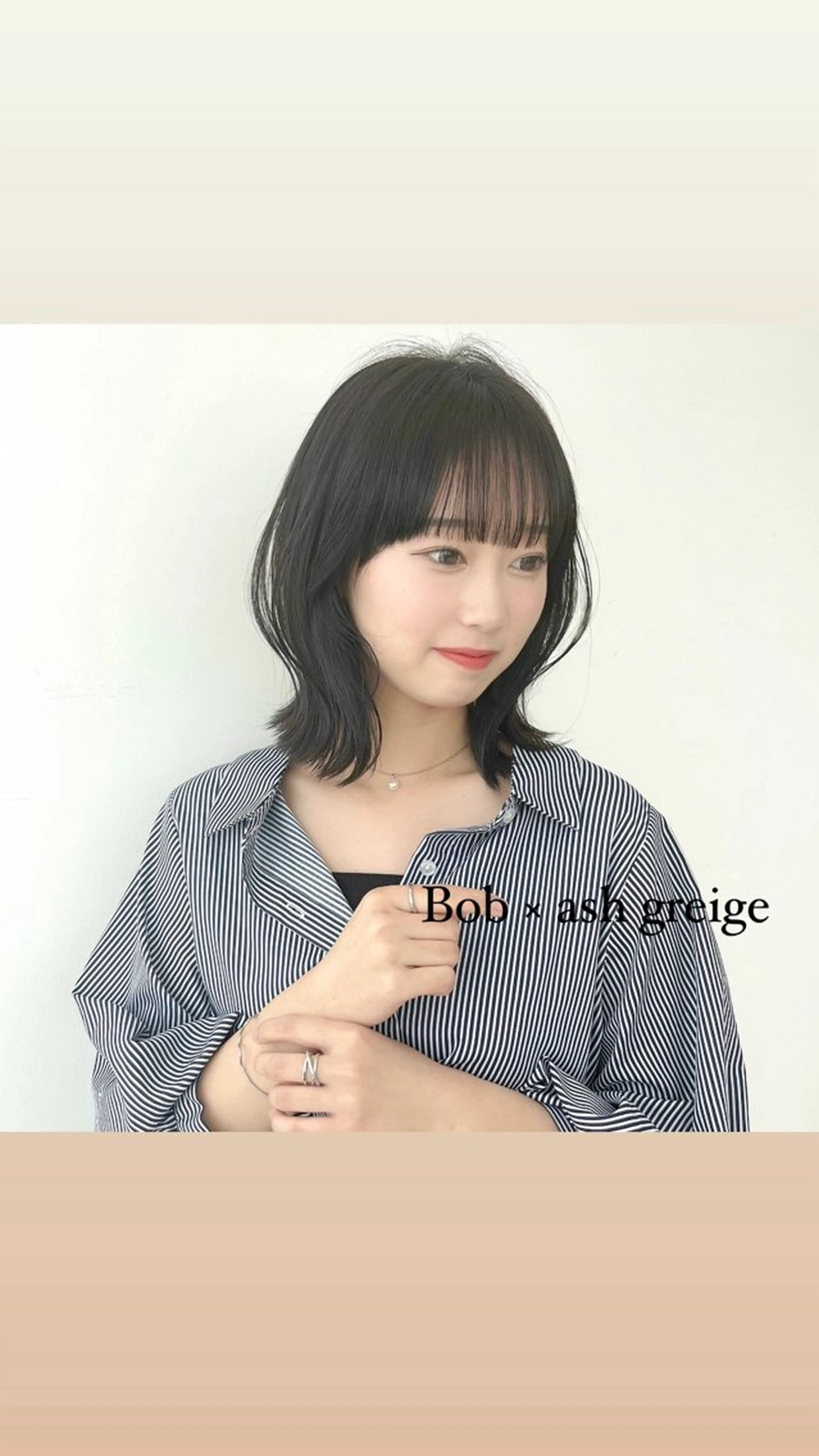 ミディアム Lufeli所属・🫧いとうりお🫧 ショート/レイヤーのヘアスタイル