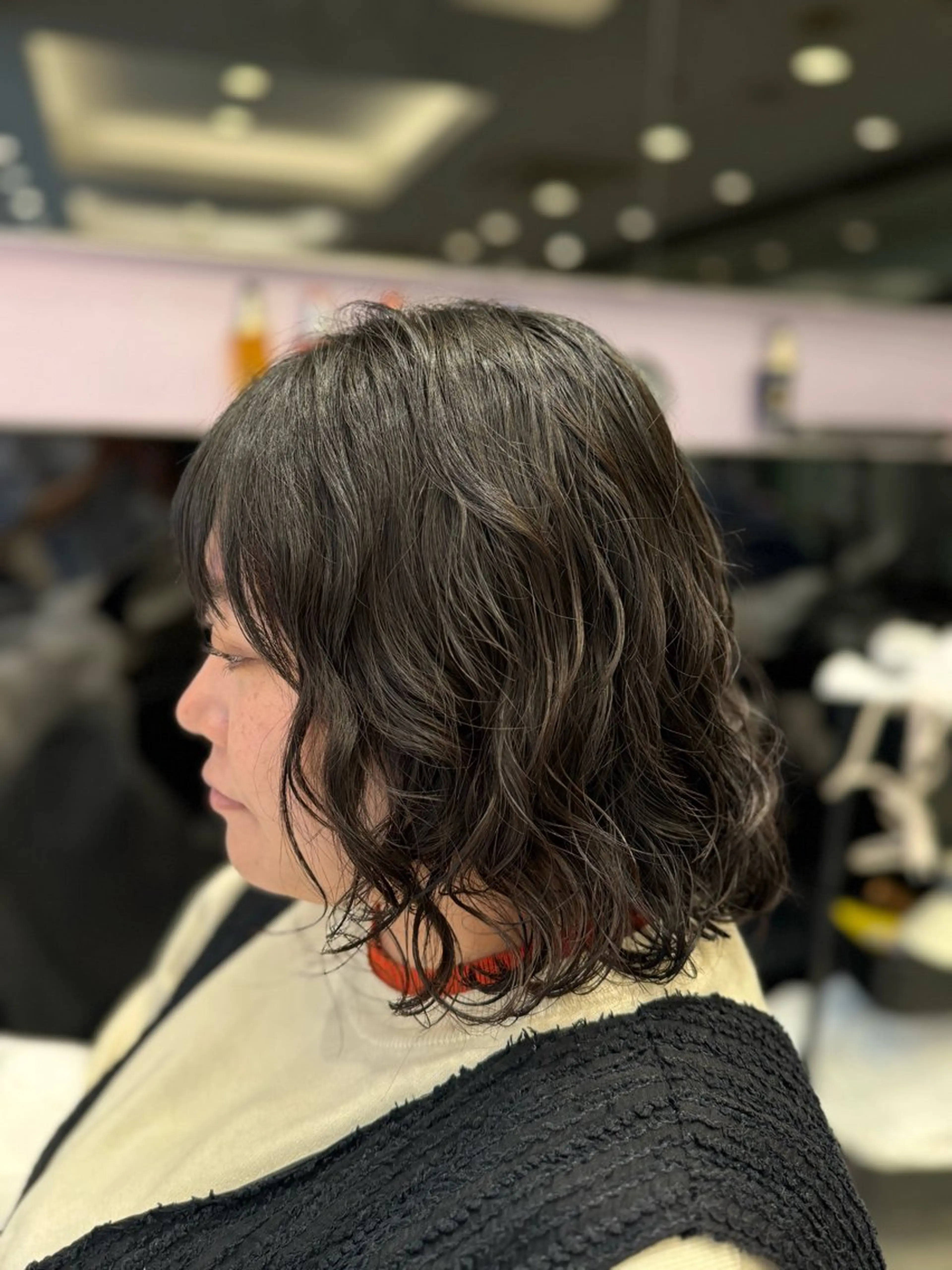 ショート パーマ カット パーマ ボブ・ショート 🌻Yurinaのヘアスタイル