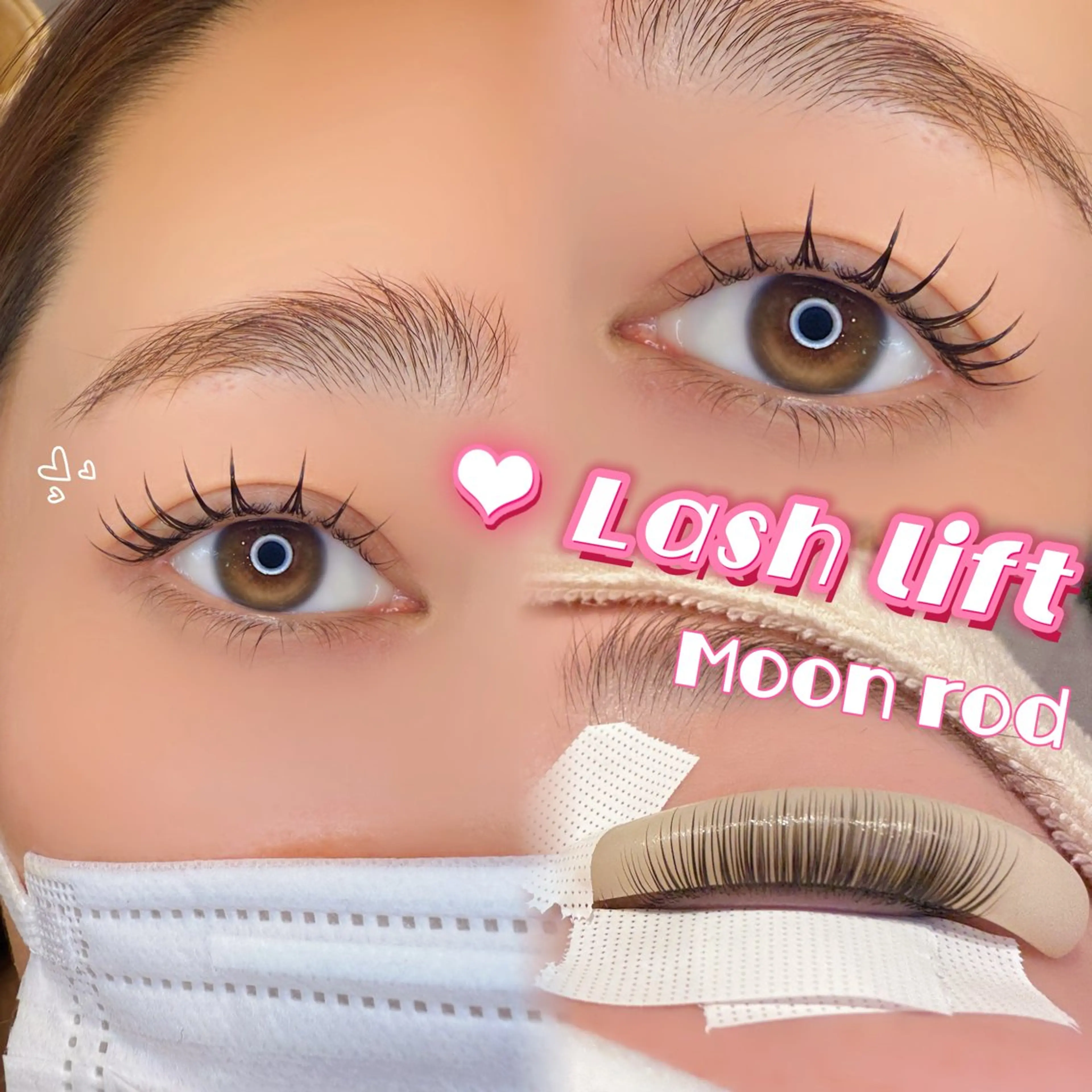 ☾人気No.1☾パリジェンヌorラッシュリフト×アイブロウWAXの写真