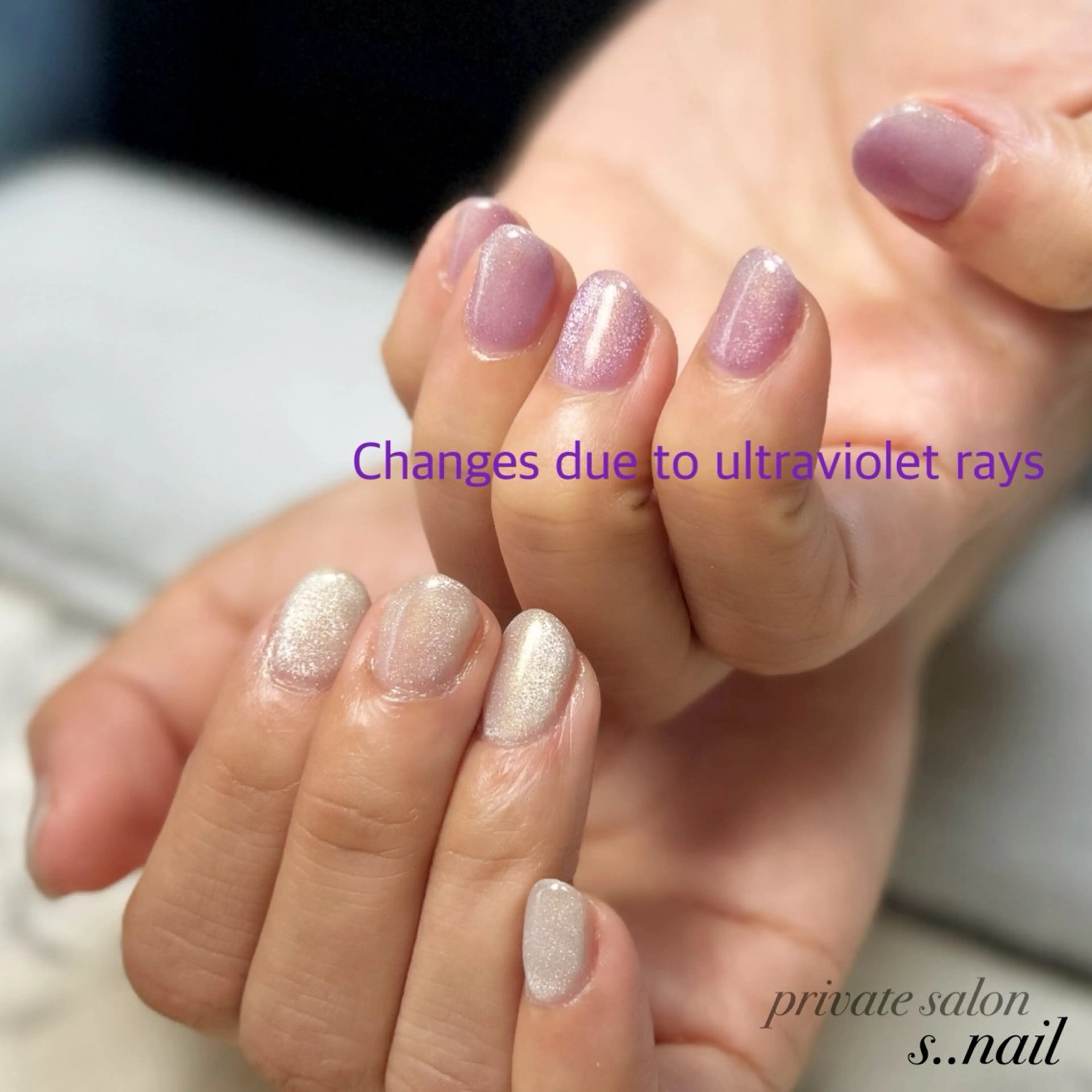 ネイル ジェルネイル マグネットネイル ハンドネイル フットネイル s..nail / MORITAのネイルデザイン