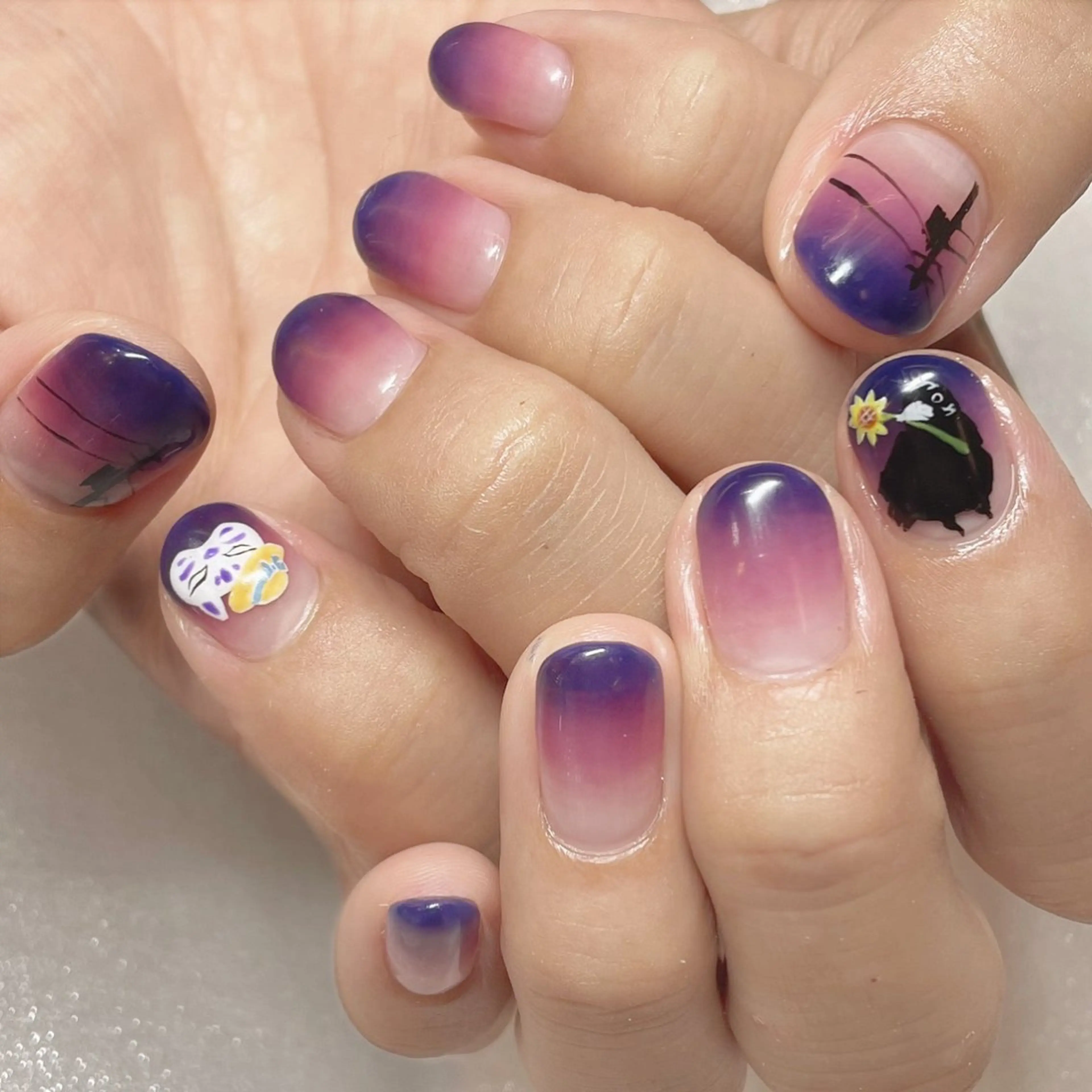 ネイル グラデーション ハンドネイル Tsukahara 🌷仙台PARCOのネイルデザイン