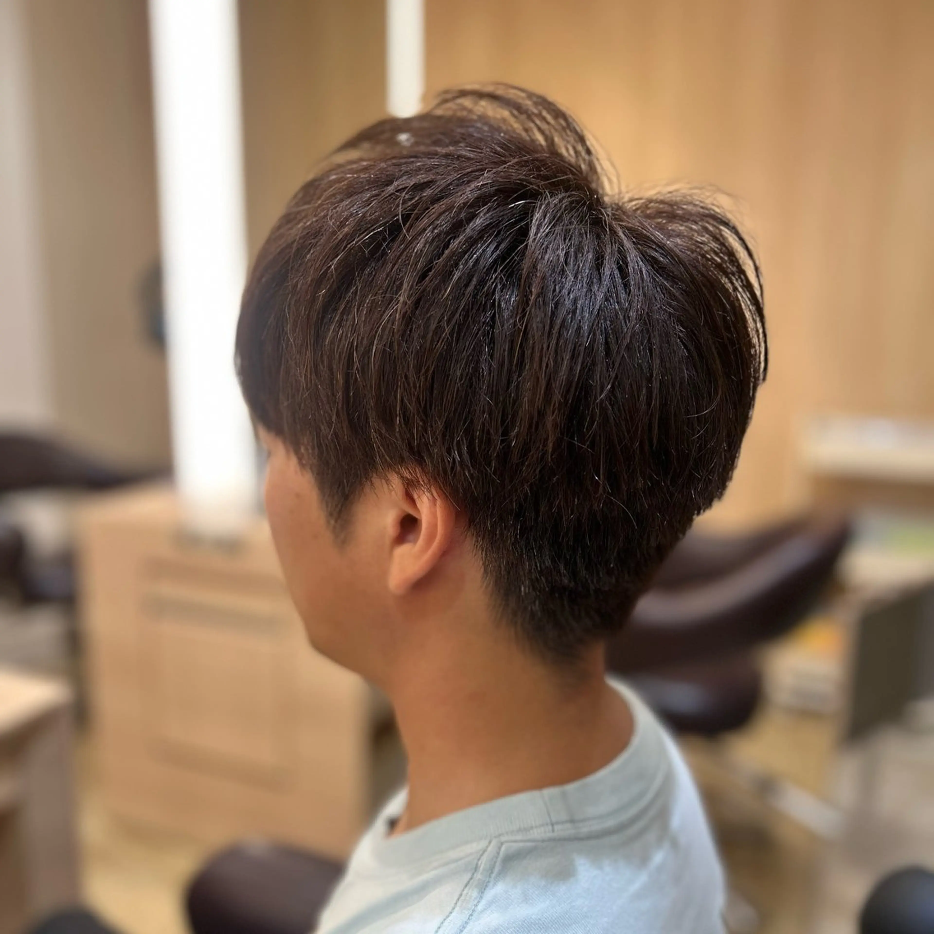 【メンズ限定】秋冬におすすめの暖色イルミナカラーの写真