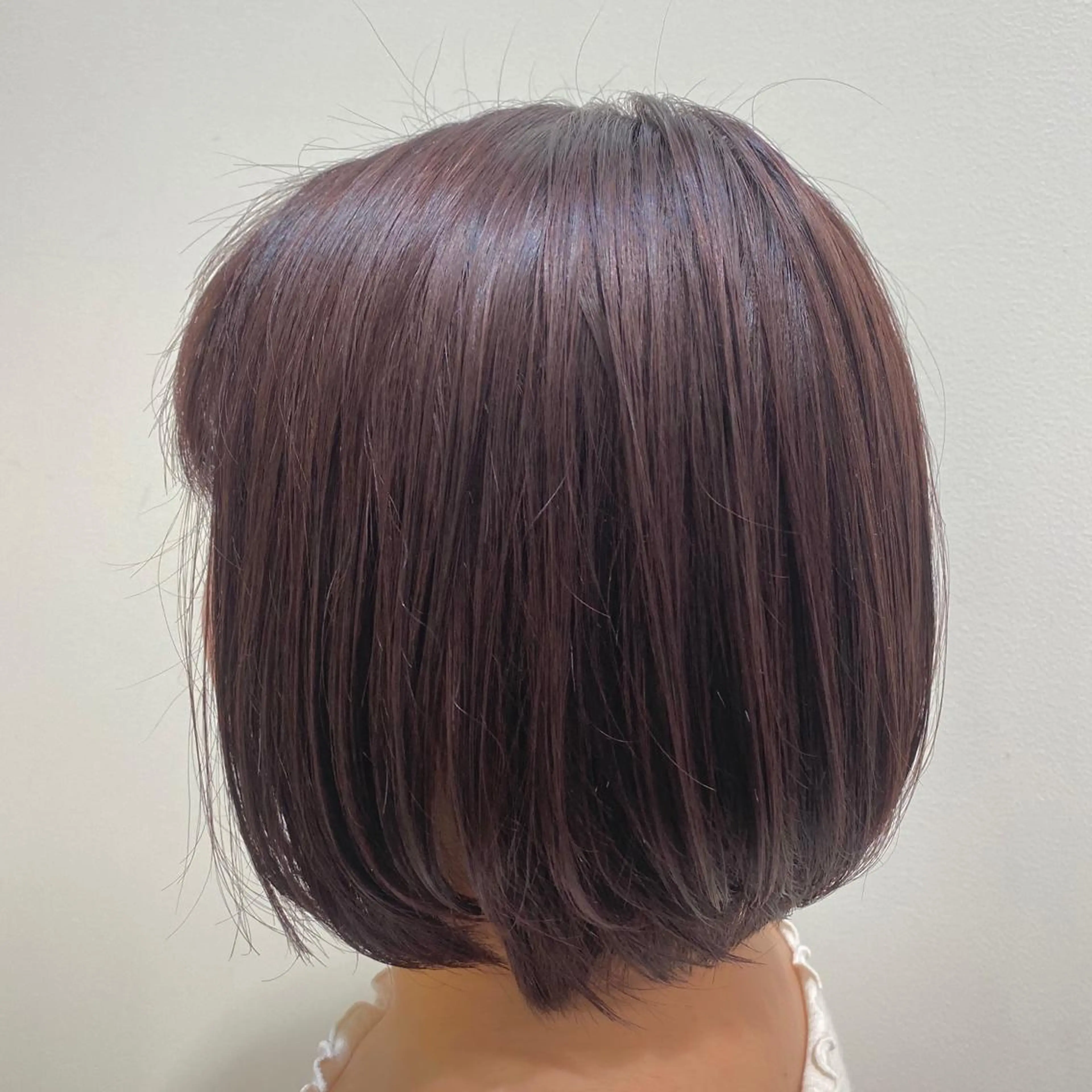 ショート カラー ブラウンカラー 透明感カラー ラベンダーカラー ラベンダーブラウン ピンクカラー akari/髪質改善 /ブリーチ/名古屋のヘアスタイル