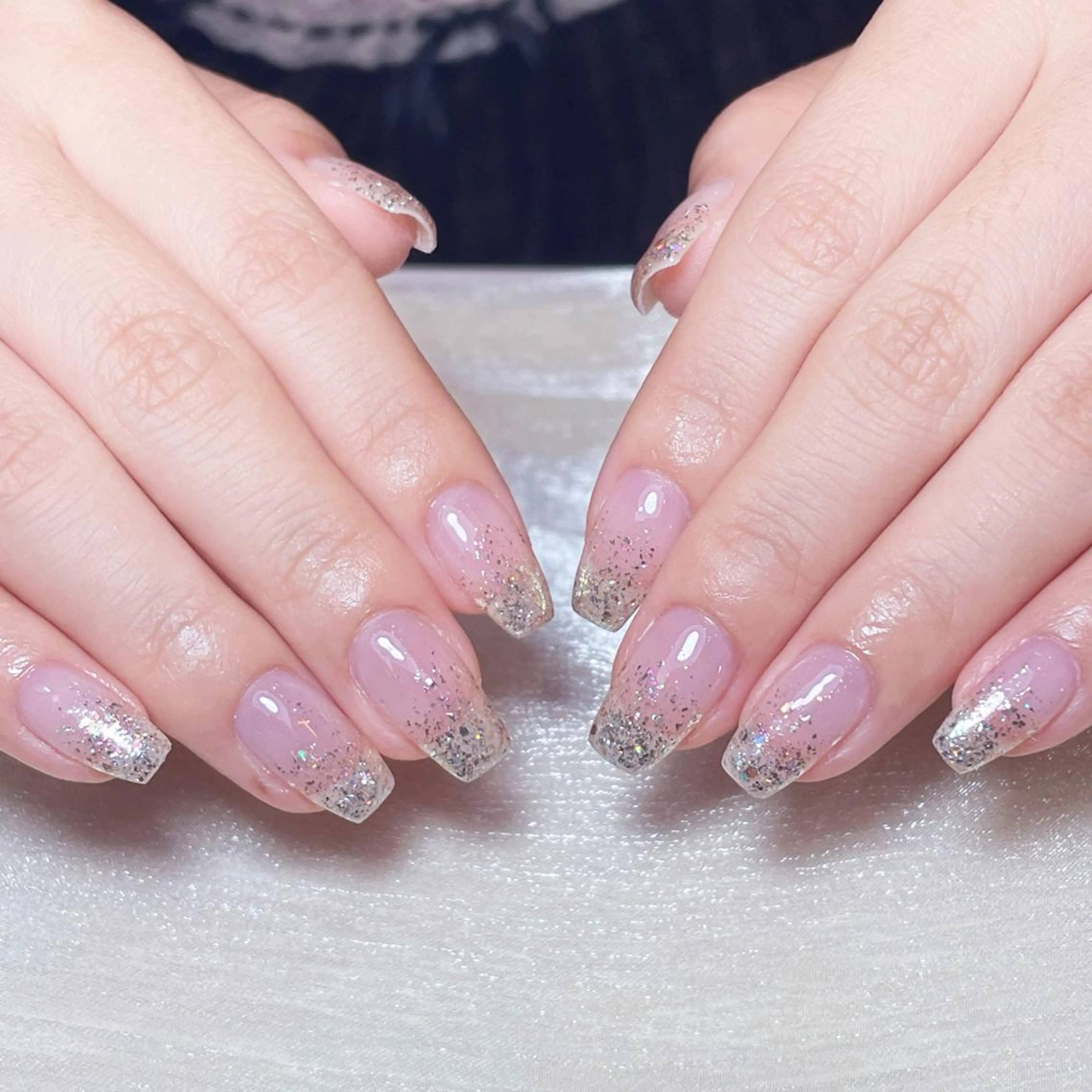 ネイル アートネイル オーロラネイル ガーリー キラキラネイル マグネットネイル ハンドネイル DIAMOND 💅のネイルデザイン