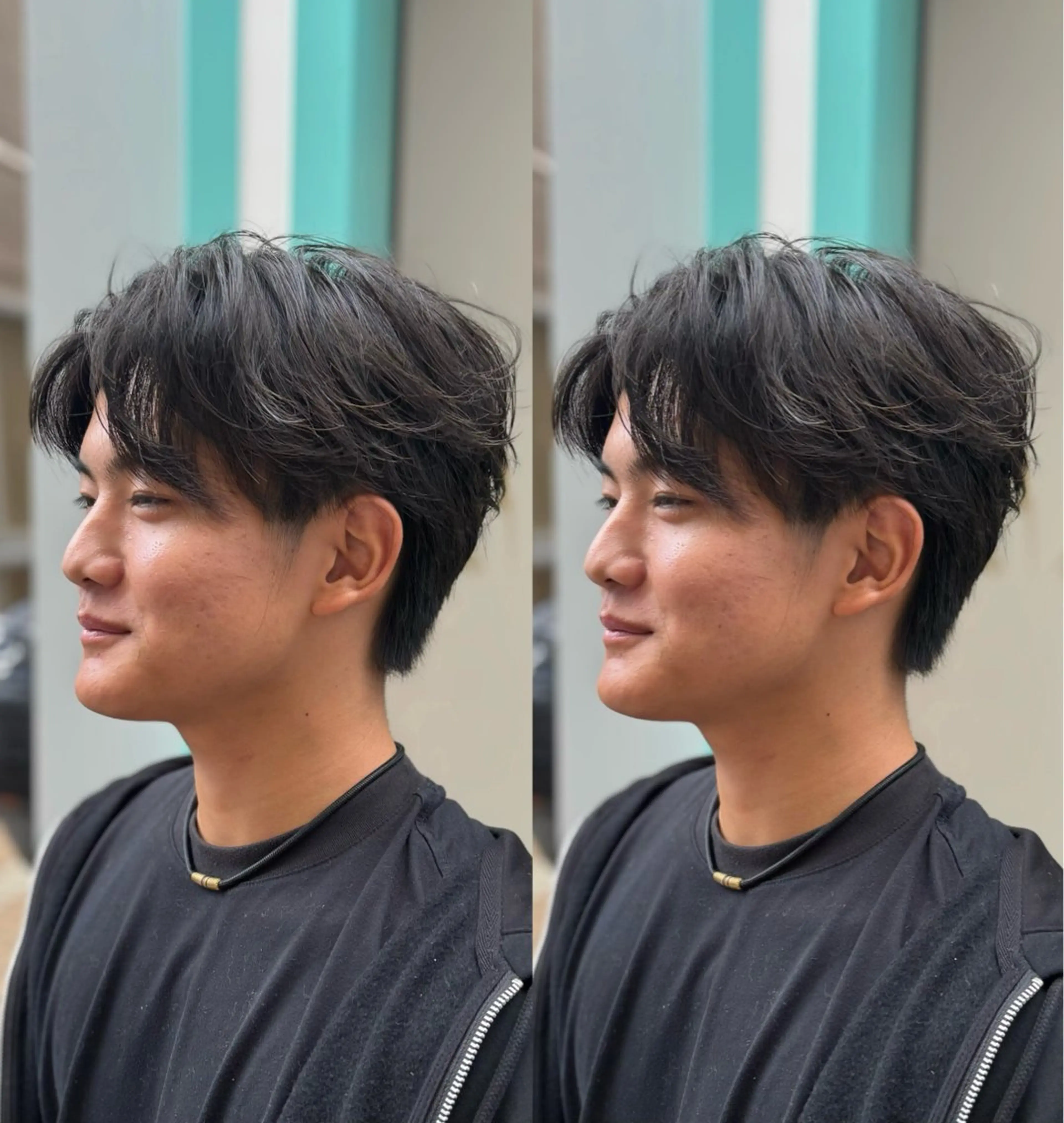 【men's】　⭐︎2025年男性人気ヘア1位❗️フェザーパーマの写真