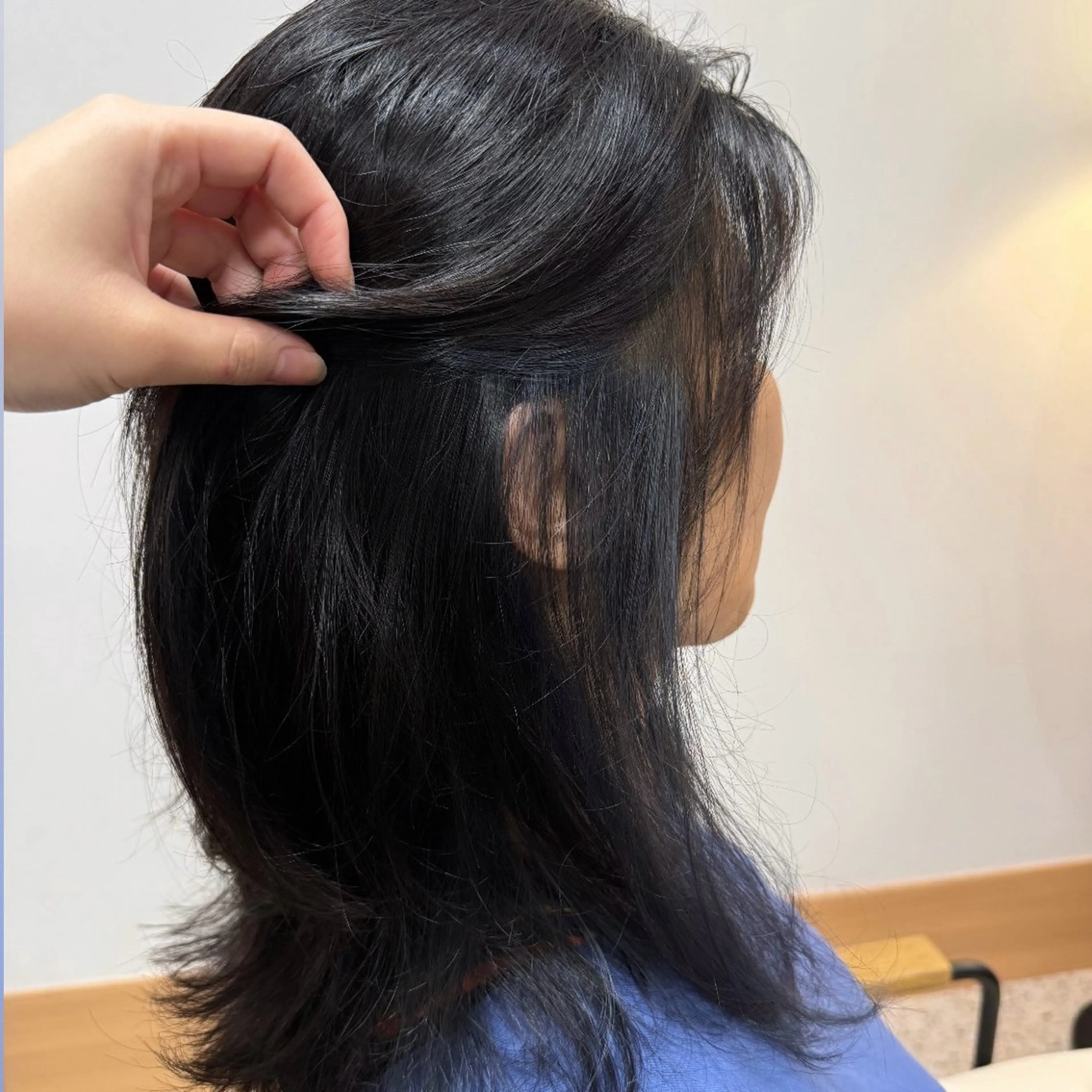 カラー アオイ/透明感カラー レイヤー🌙のヘアスタイル