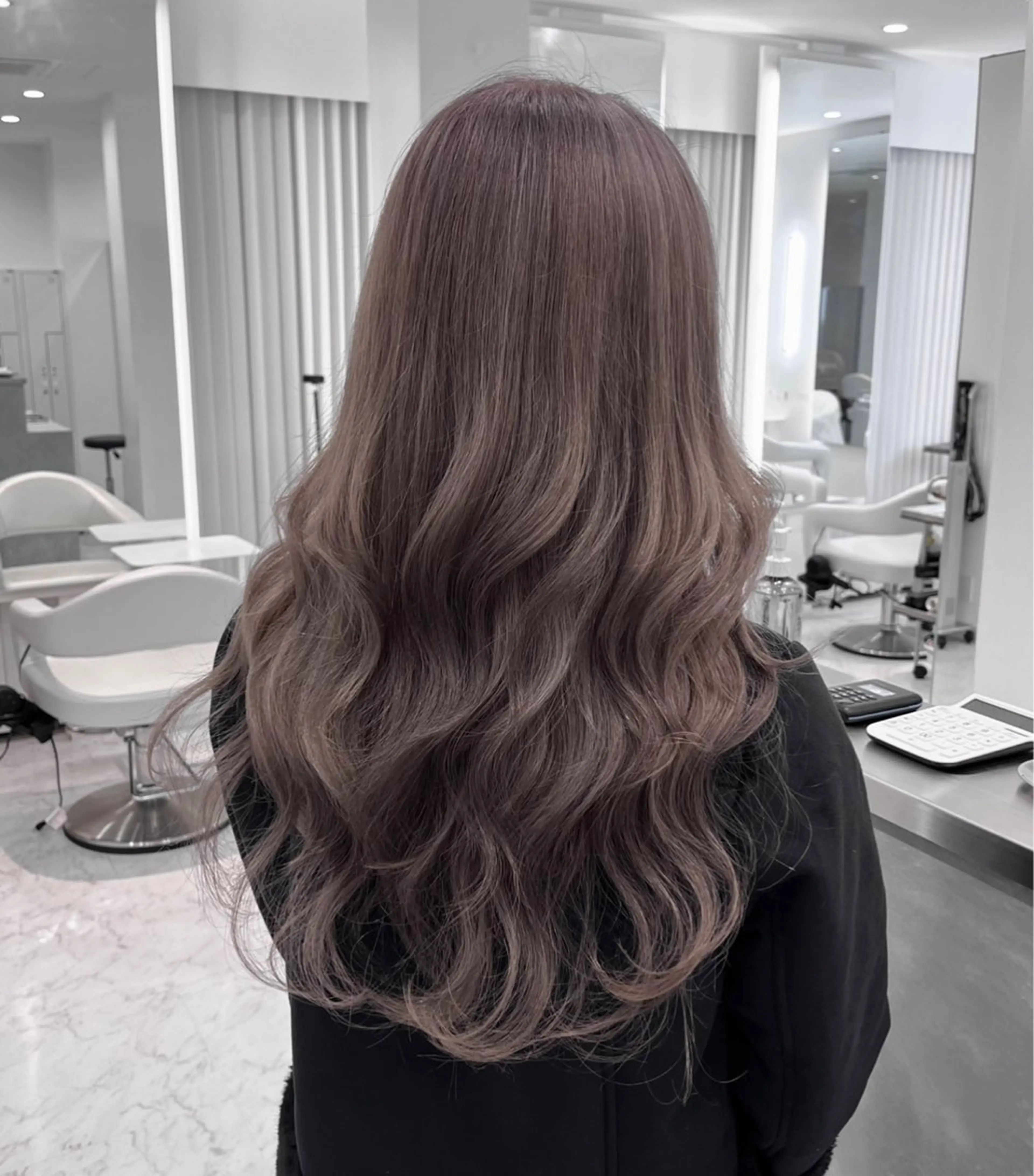 ロング カラー ヘアカラー トリートメント 石川 裕将のヘアスタイル