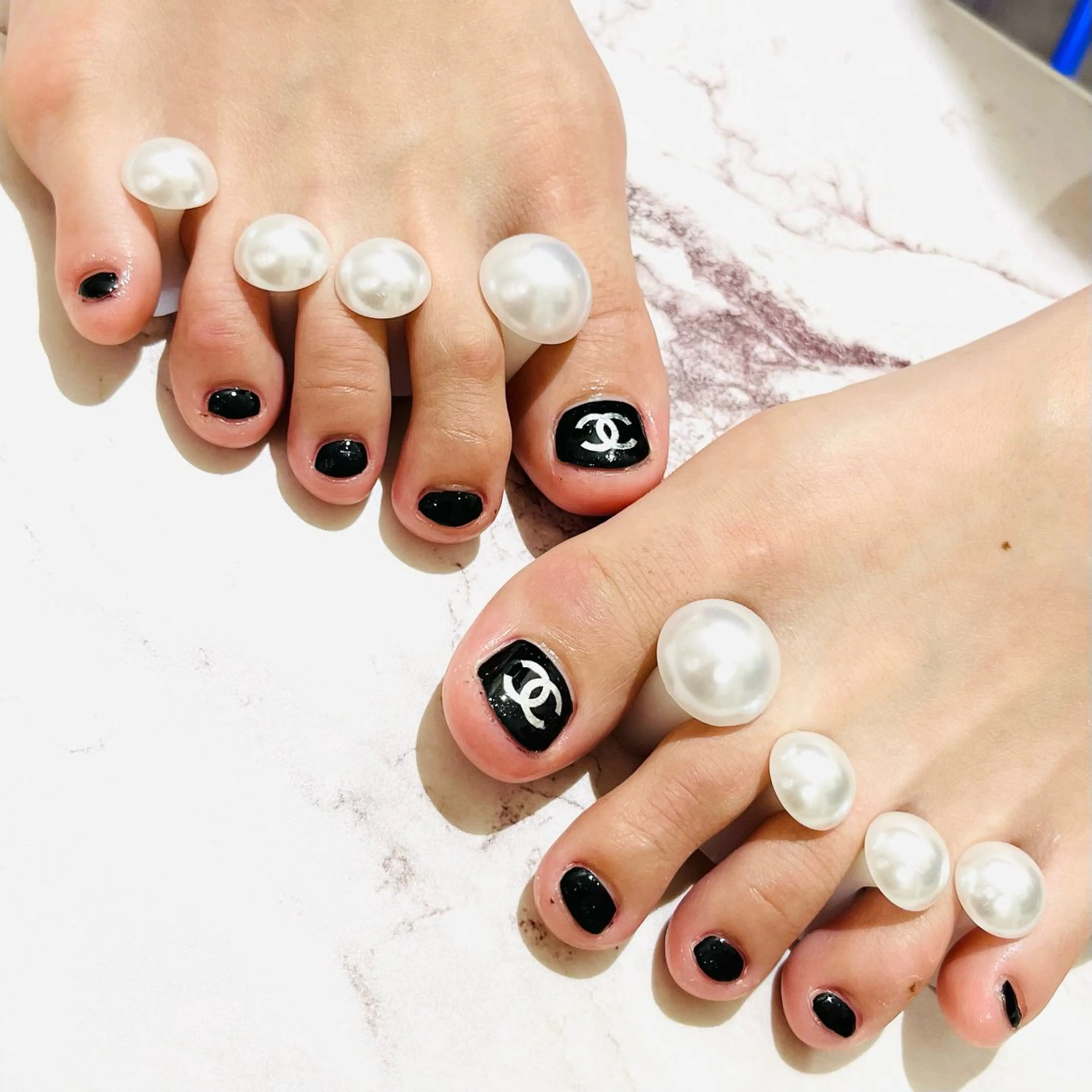 ネイル フットネイル Hair removal & Beauty salon Produce by Lucia所属・nail salon Luciaのネイルデザイン