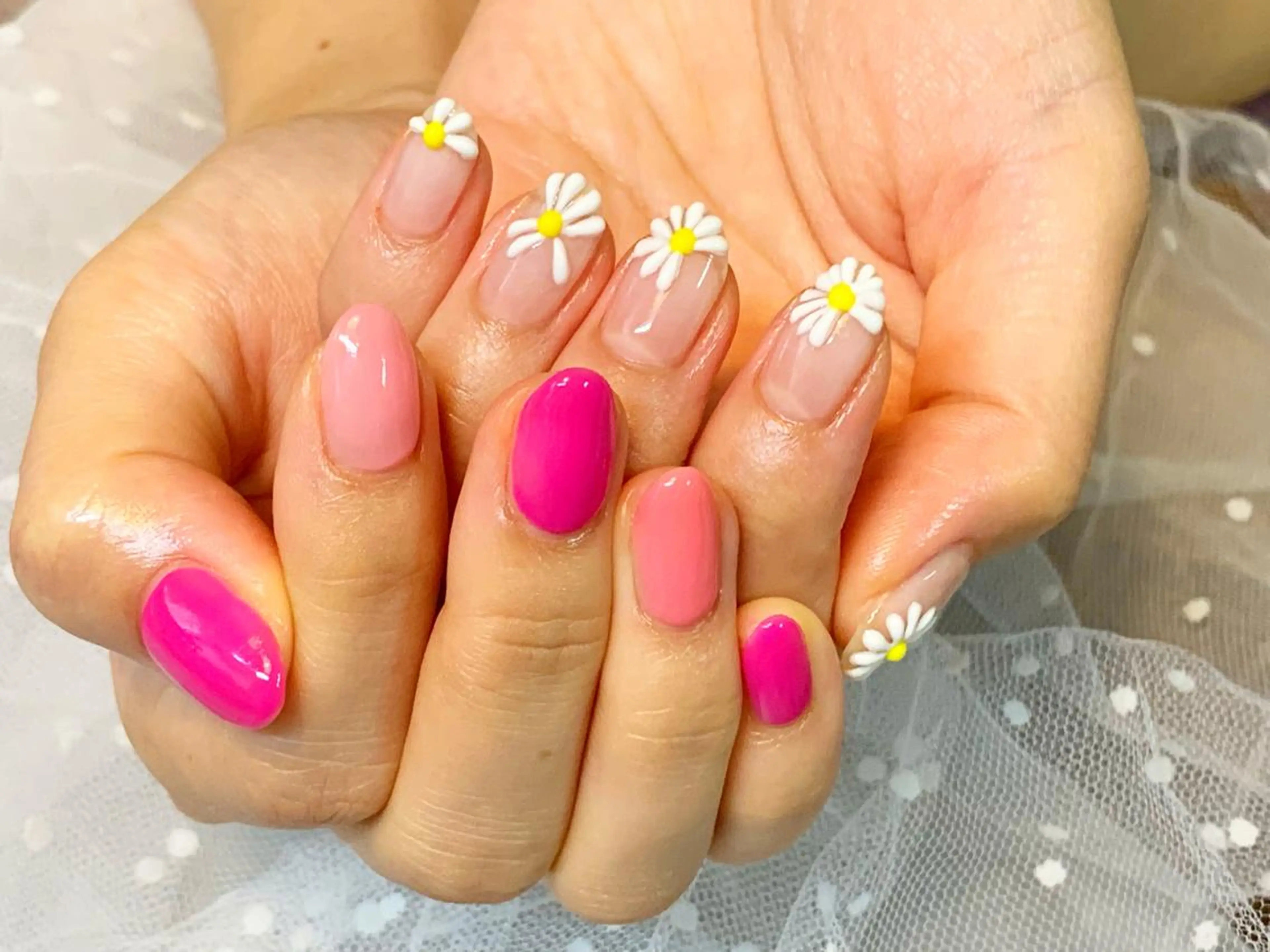 ネイル アートネイル クリアネイル ぷっくりネイル ハンドネイル フットネイル GéRanium Harukaのネイルデザイン