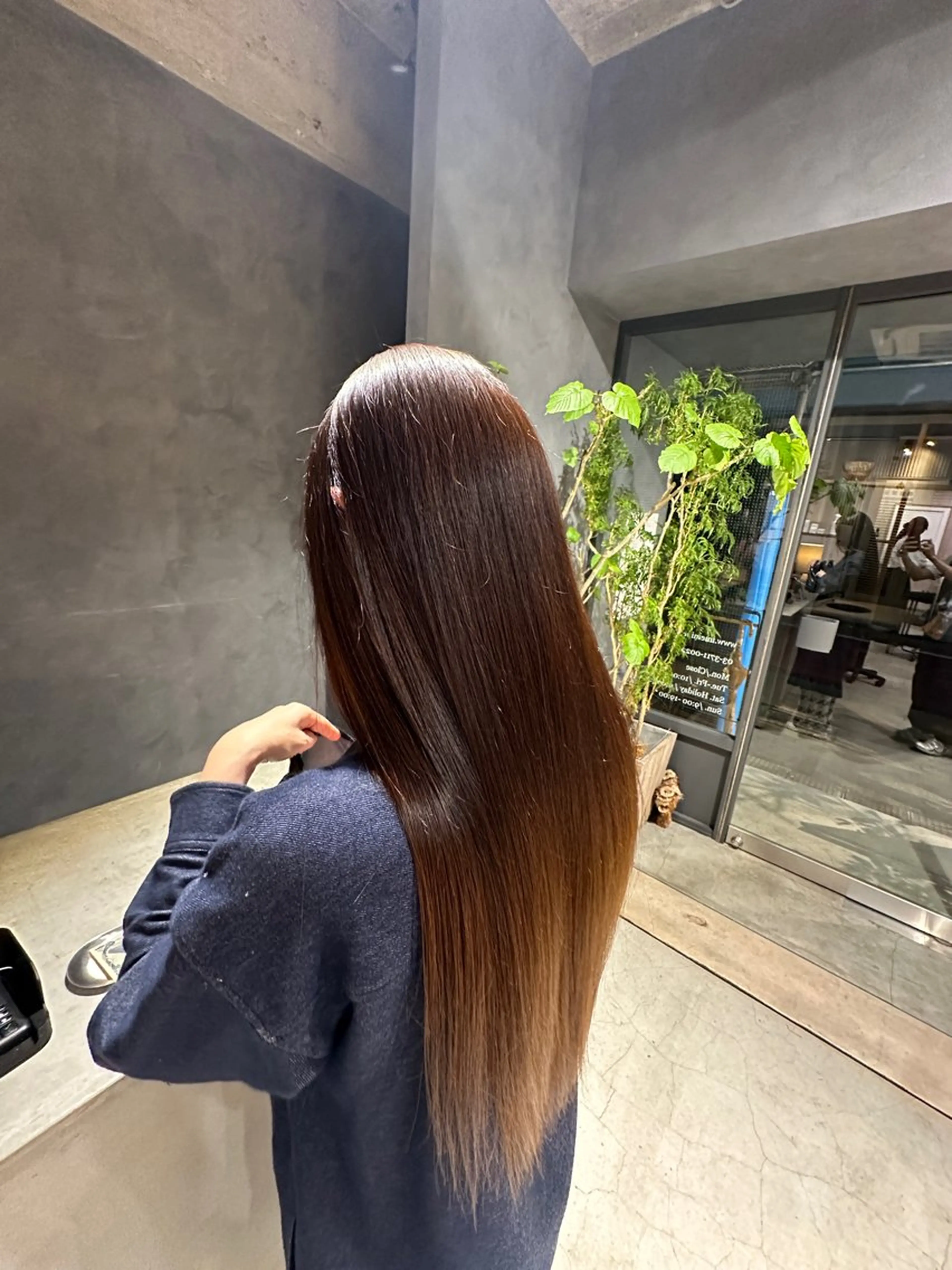 ロング I ME MINE所属・井手口 佑弥のヘアスタイル