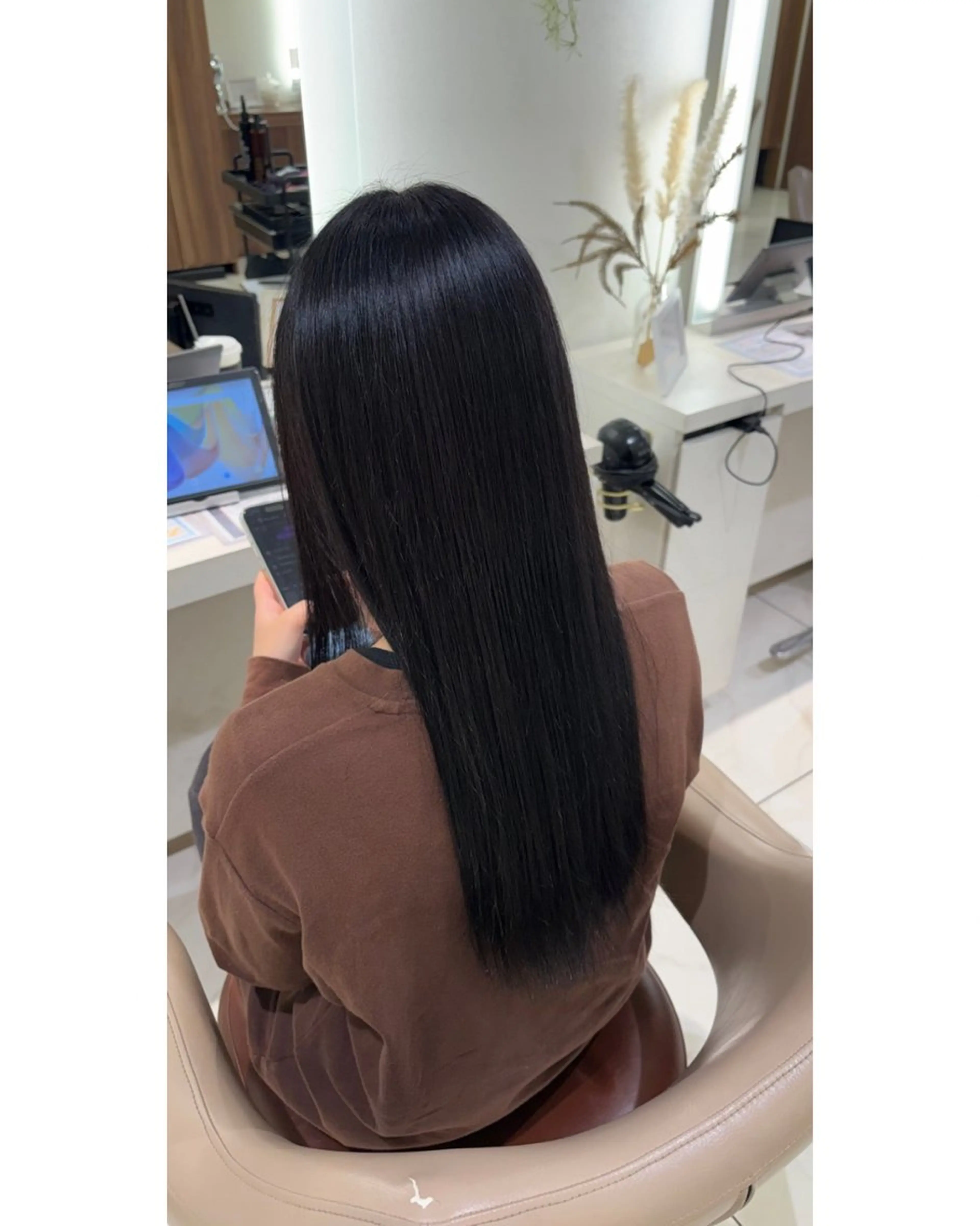 ロング ヘアカラー トリートメント 菅野翔汰/髪質改善 カラー/髪質改善のヘアスタイル