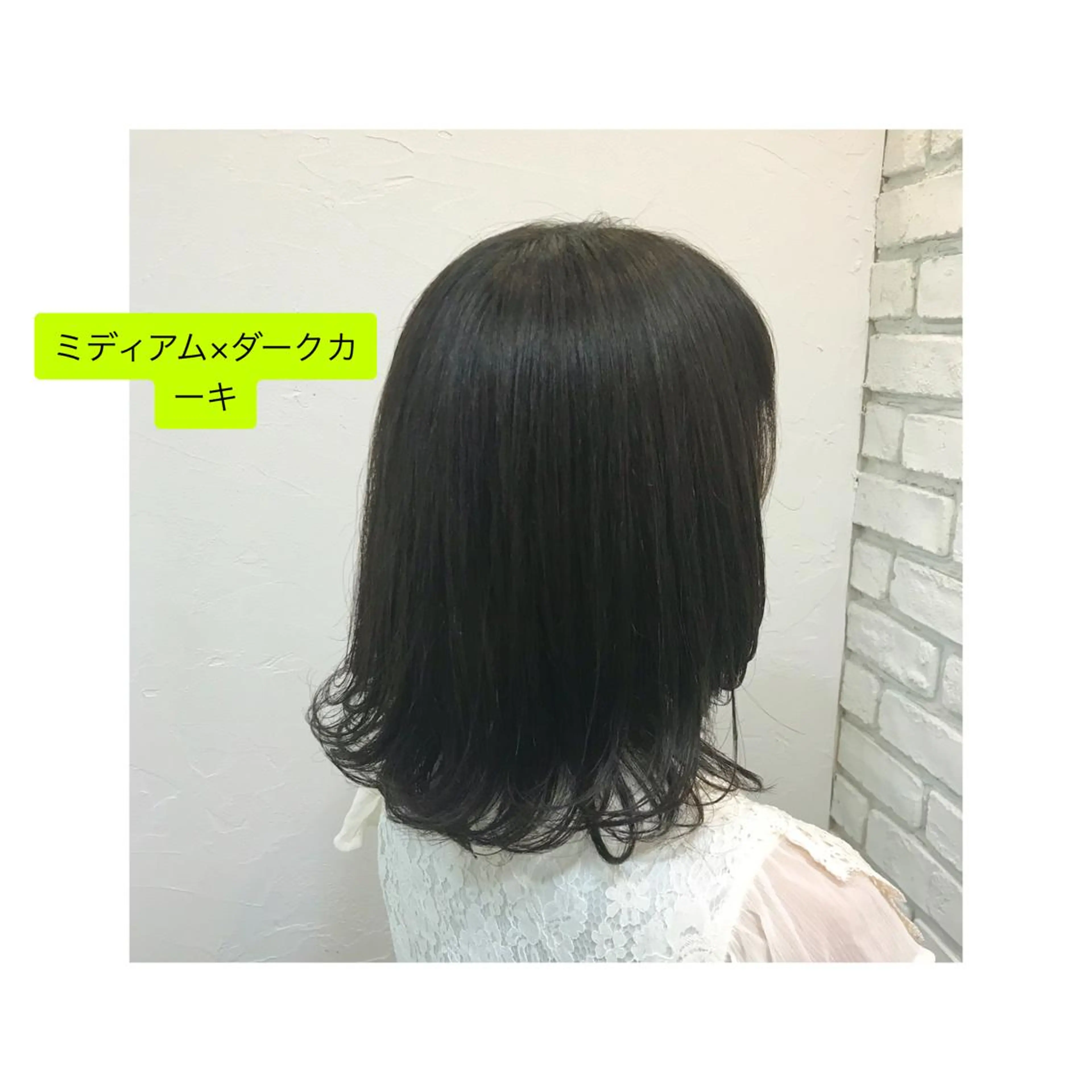 ミディアム YASU🍎CUT 赤系カラー/ヘアケアのヘアスタイル