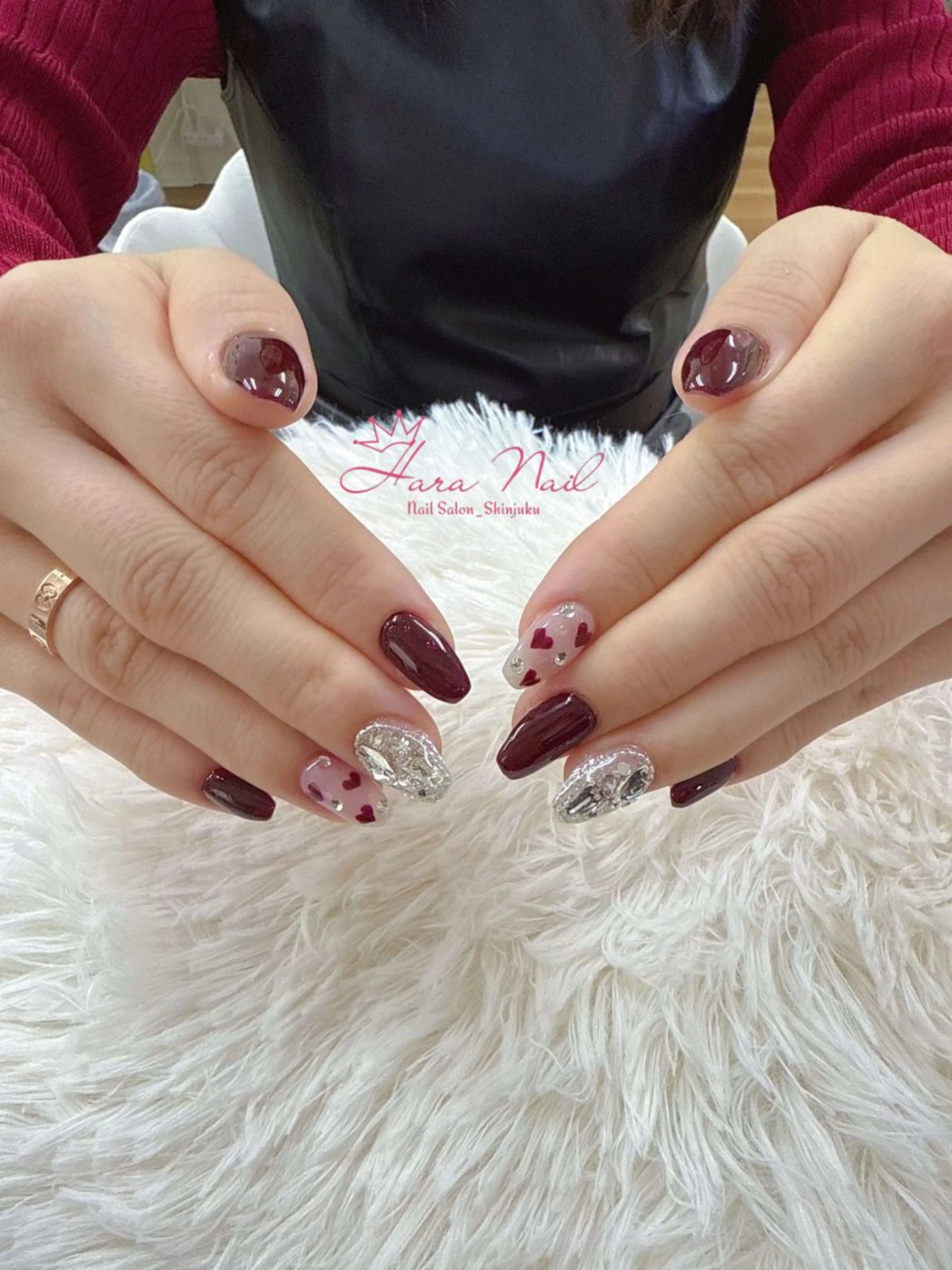 ネイル ハンドネイル ハンドケア Hara Nail 【パラジェル使用】のネイルデザイン
