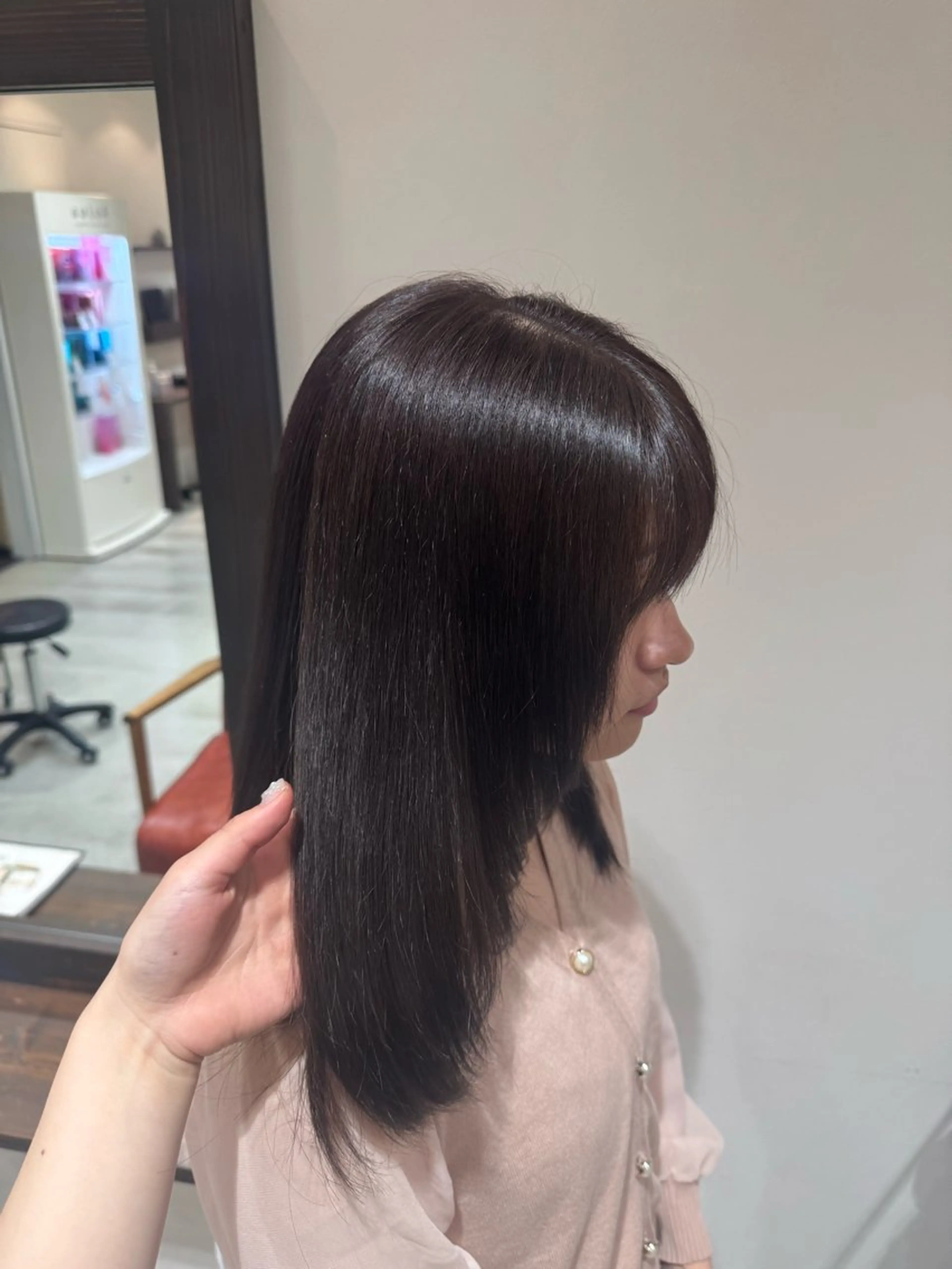 カラー ヘアカラー 新村 美咲のヘアスタイル