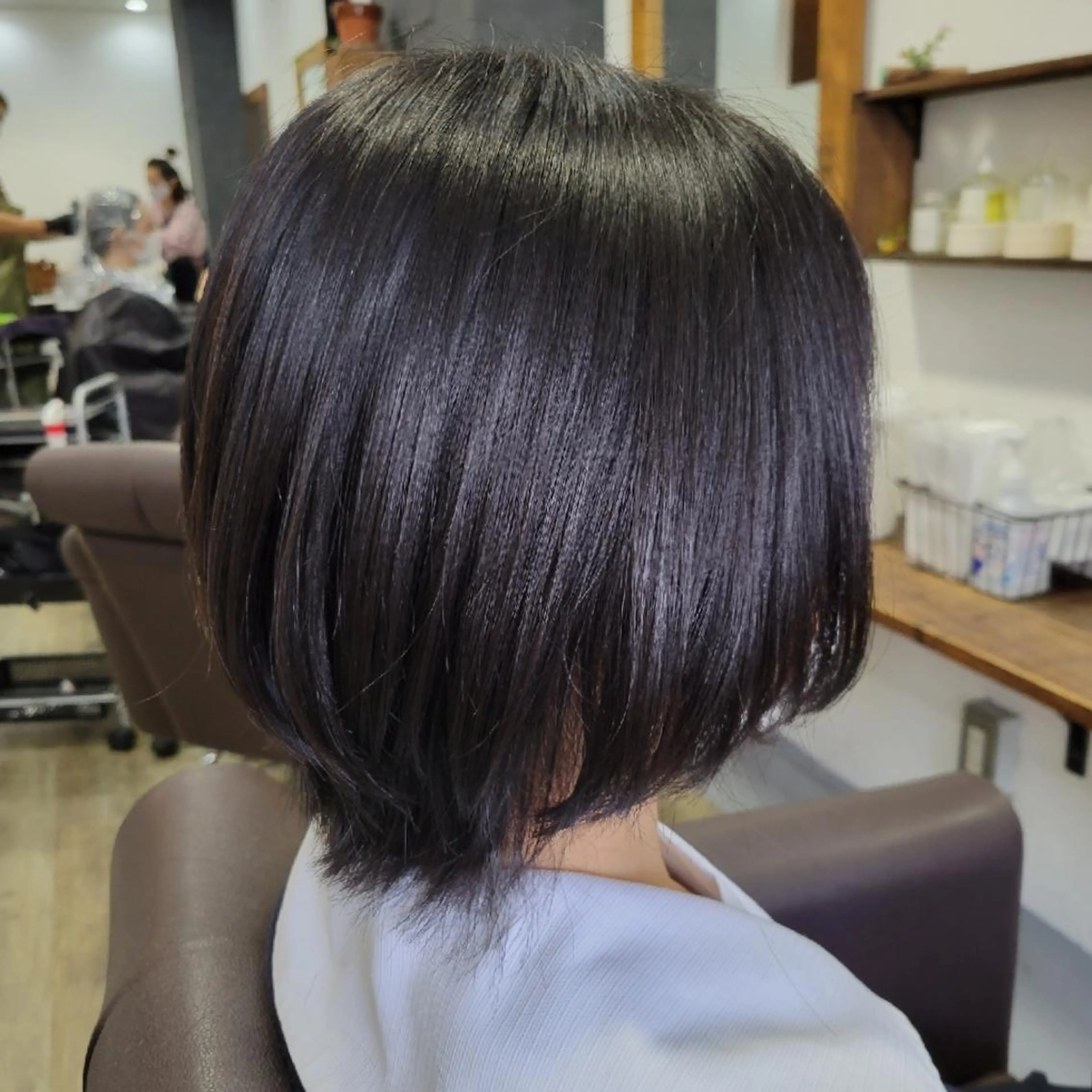 ショート ウルフカット once所属・田中 杏佳のヘアスタイル