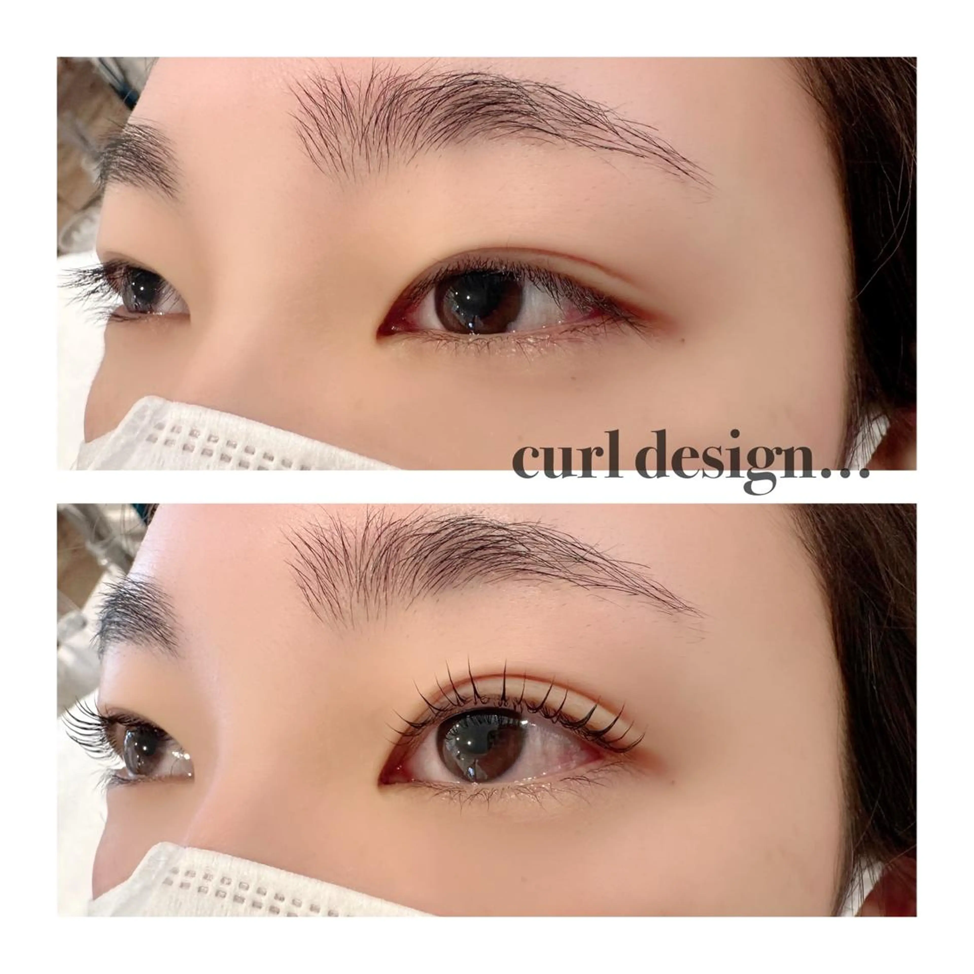 マツエク・マツパ 一重×まつ毛パーマ désir  beaux所属・désirbeaux 瀬崎のマツエク・マツパデザイン