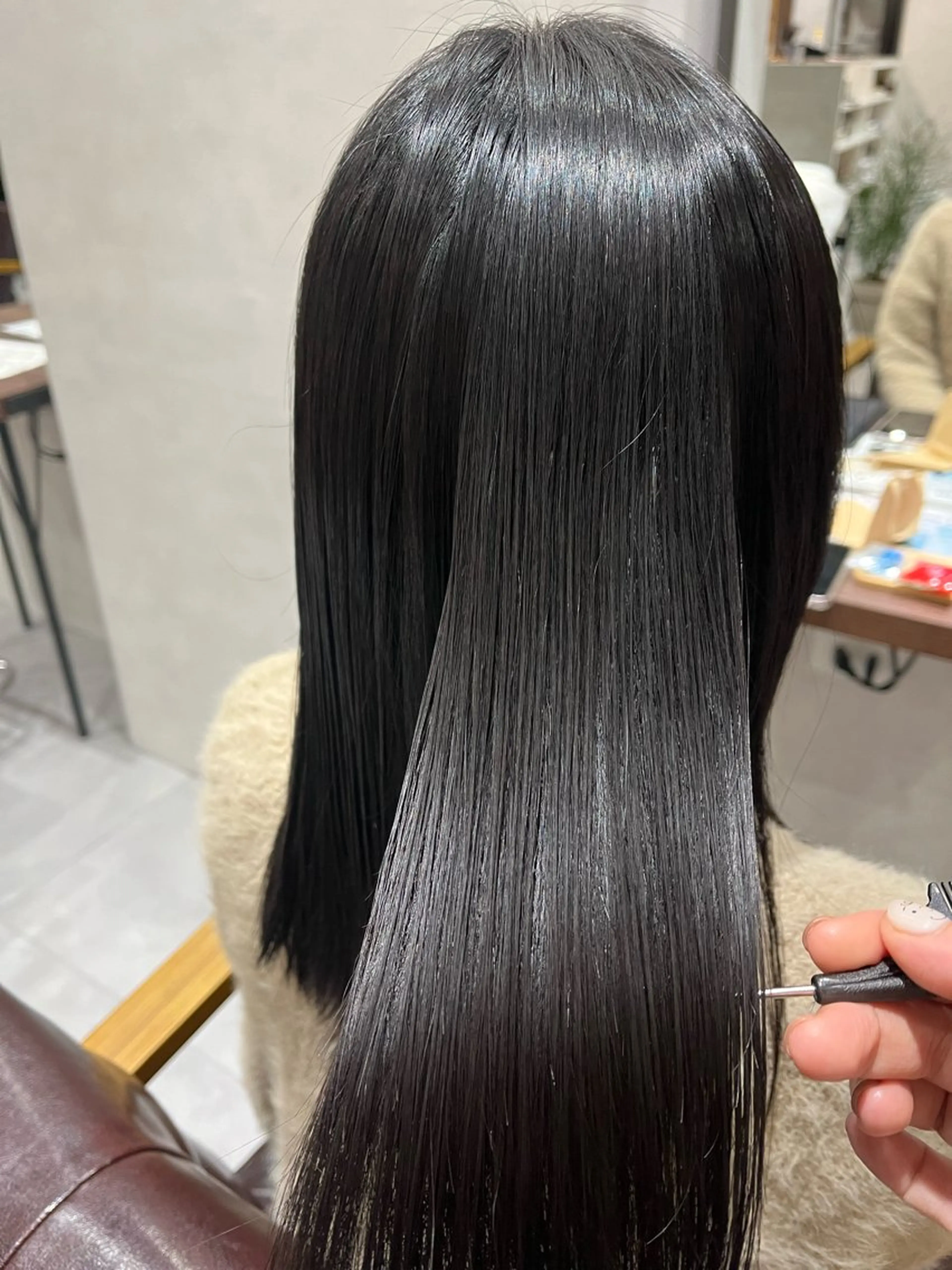 🌼当日、ミニモ限定価格🌼髪質改善酸性ストレートの写真