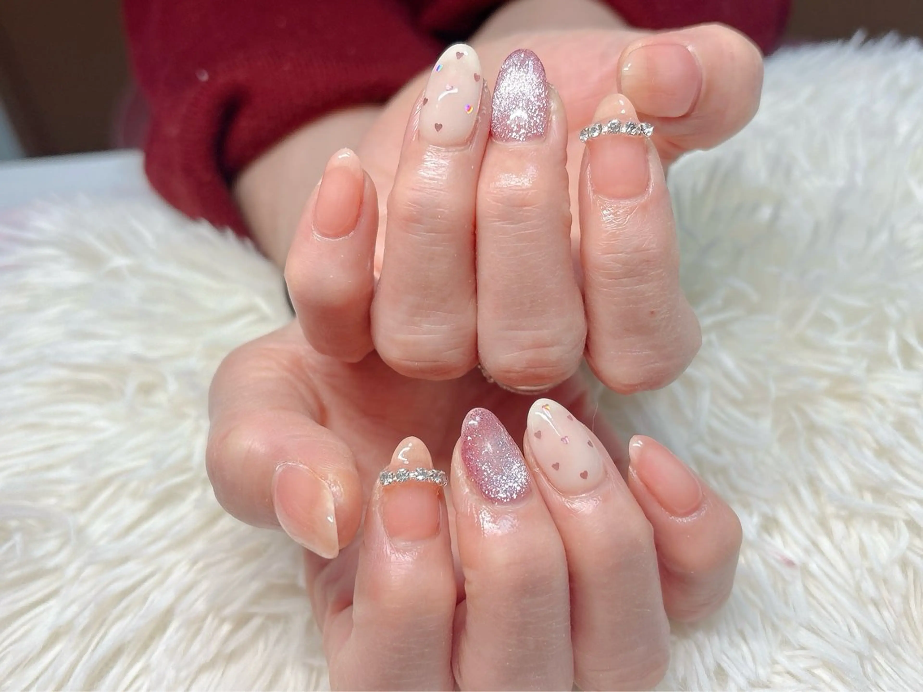 ネイル ハンドネイル パッチリオメメ Lianaのネイルデザイン