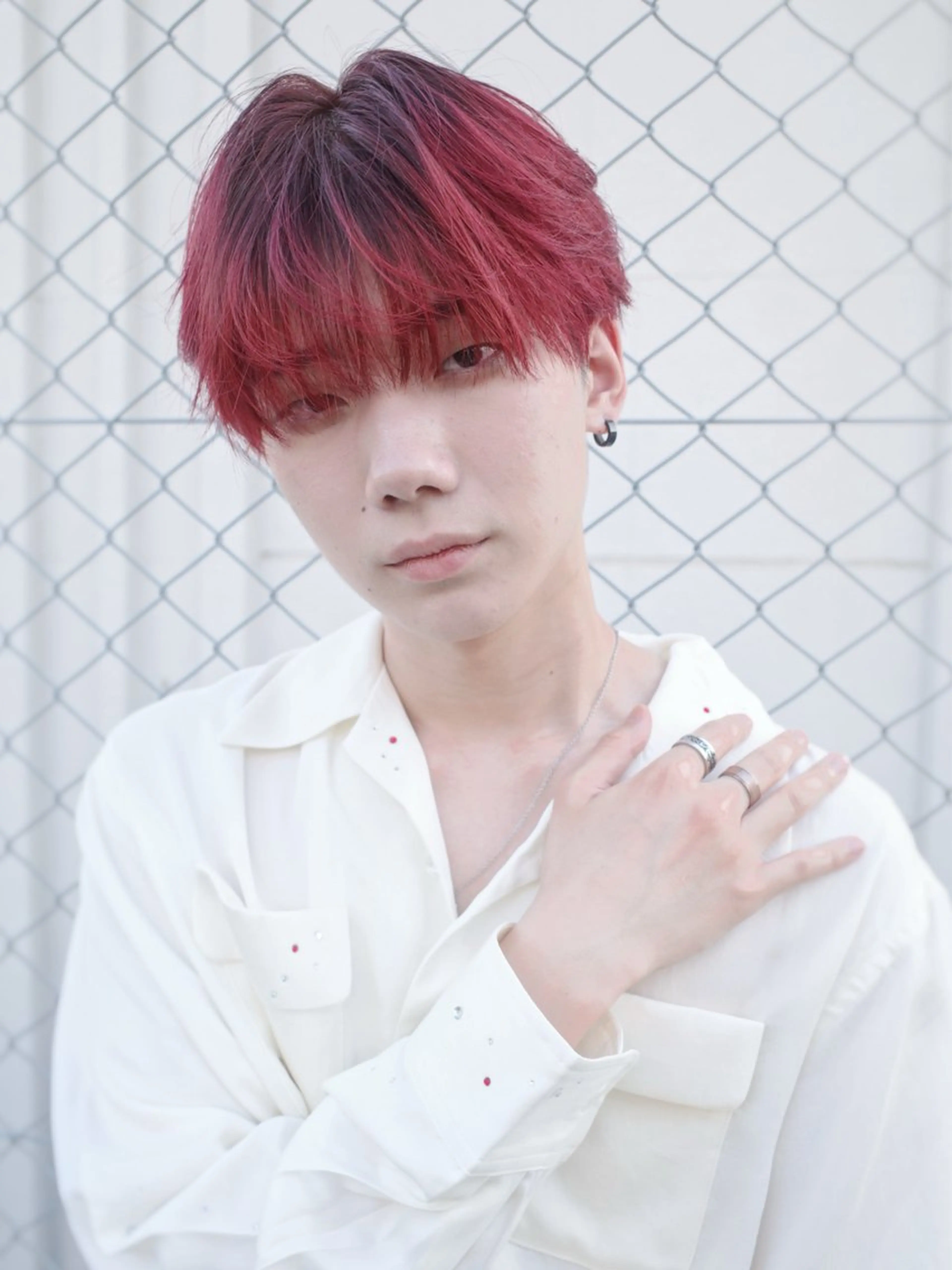 メンズ マッシュ Pia hair design所属・【Pia】 セナ/ハイトーンのヘアスタイル