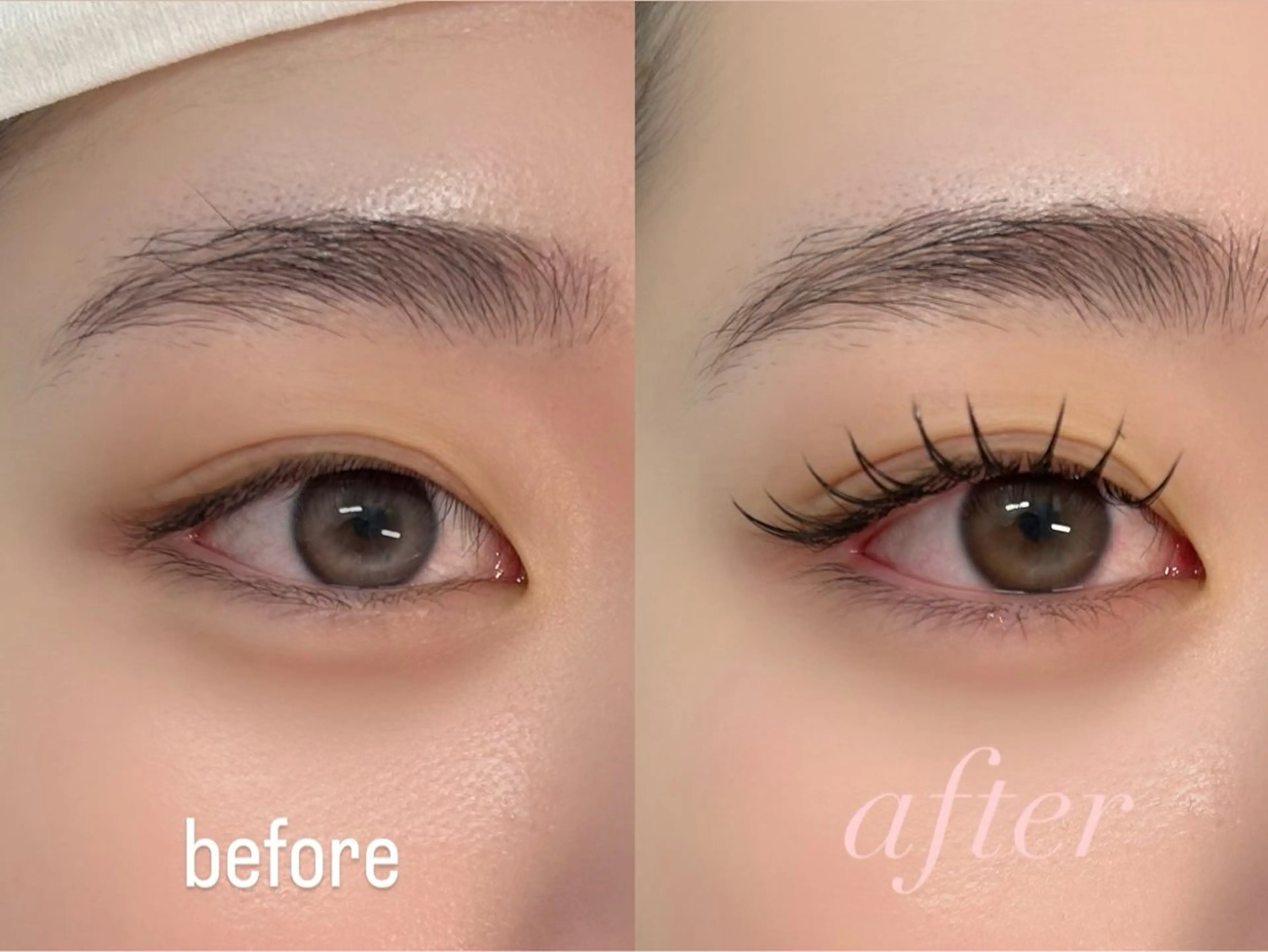 マツエク・マツパ 束感まつ毛 韓国風マツエク アップワードラッシュ マツエク 束感まつ毛nasu marina🎀のマツエク・マツパデザイン