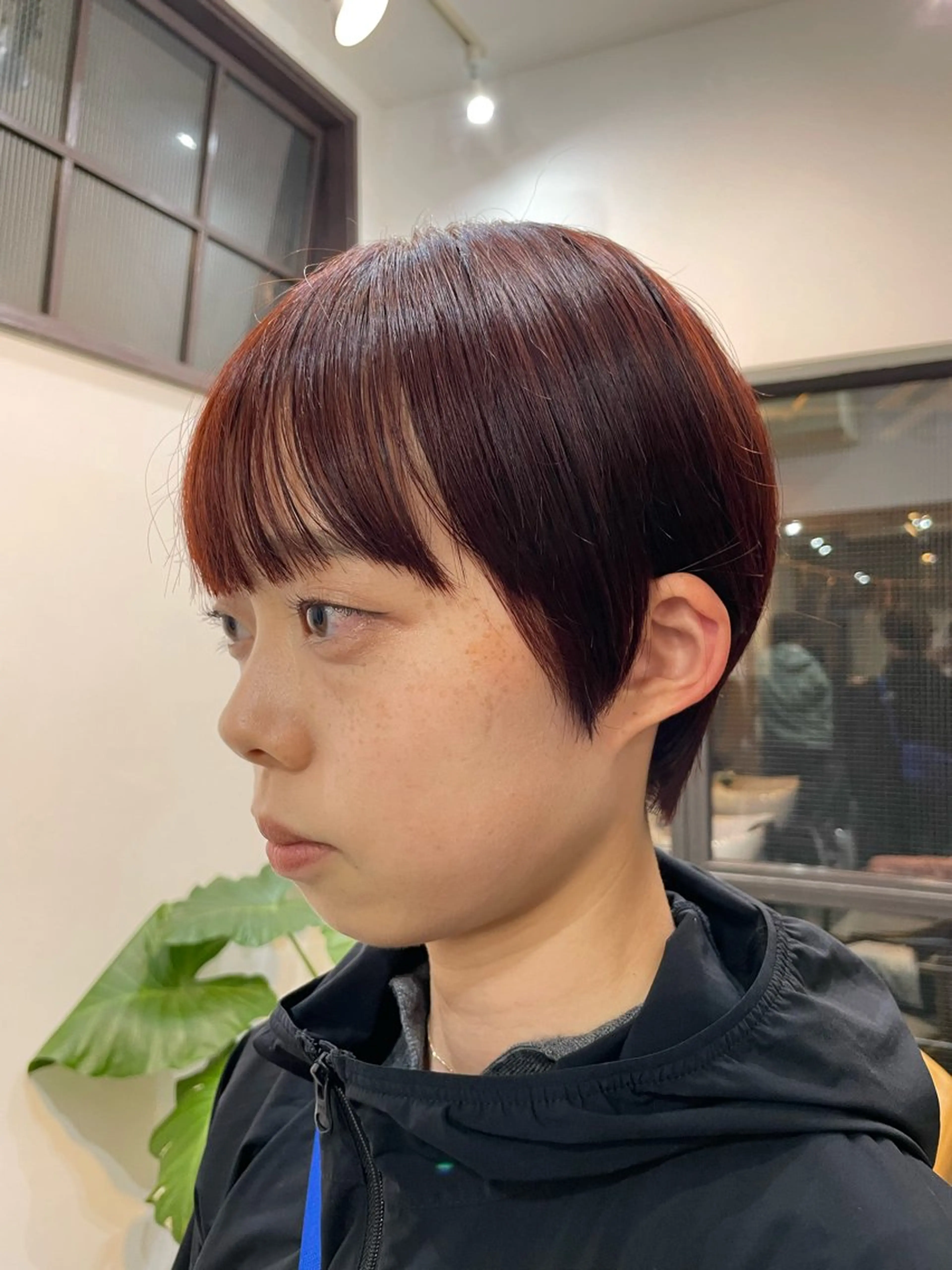ショート カラー 山中 束真のヘアスタイル