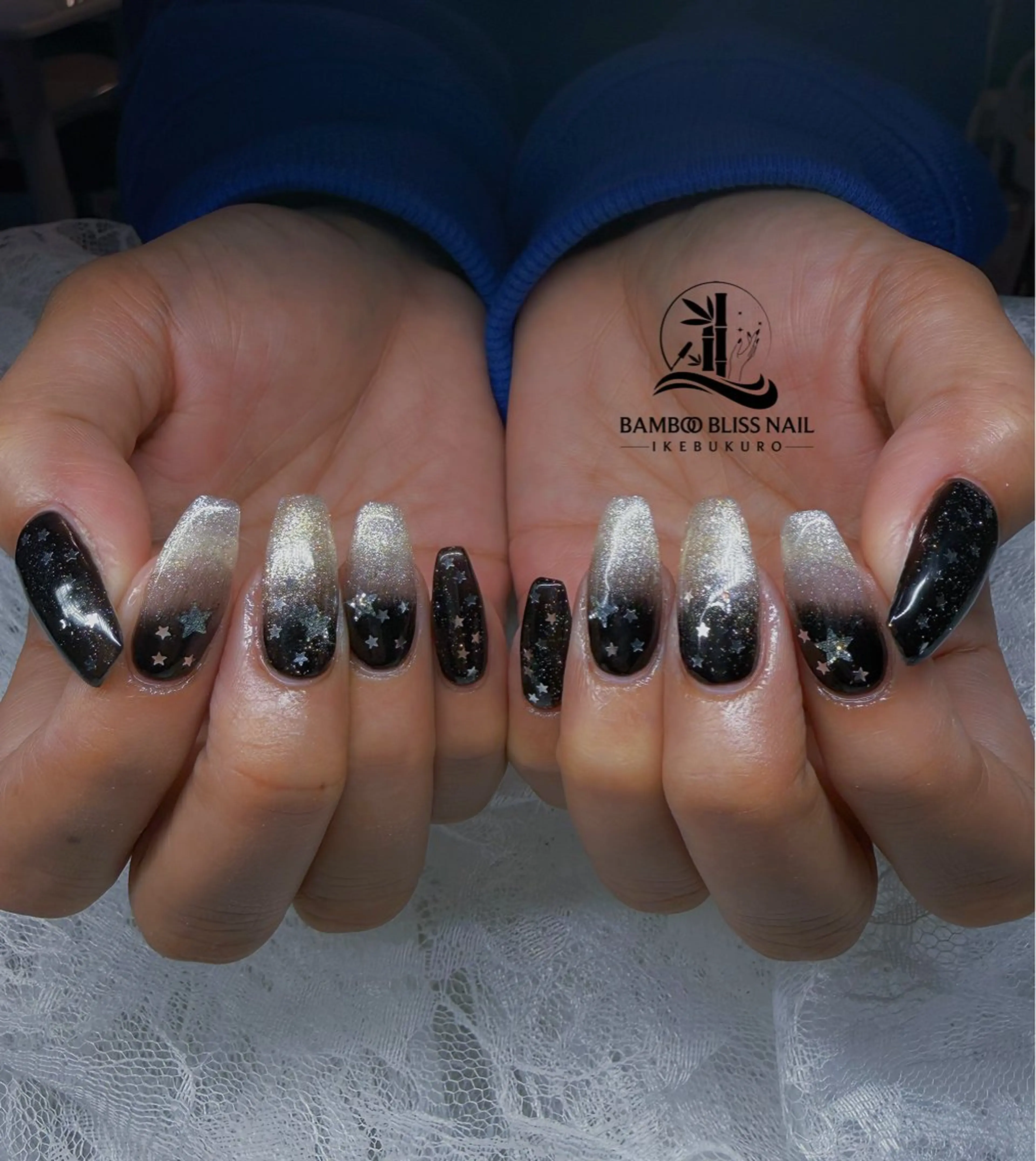 ネイル BAMBOO BLISS 研修用のネイルデザイン