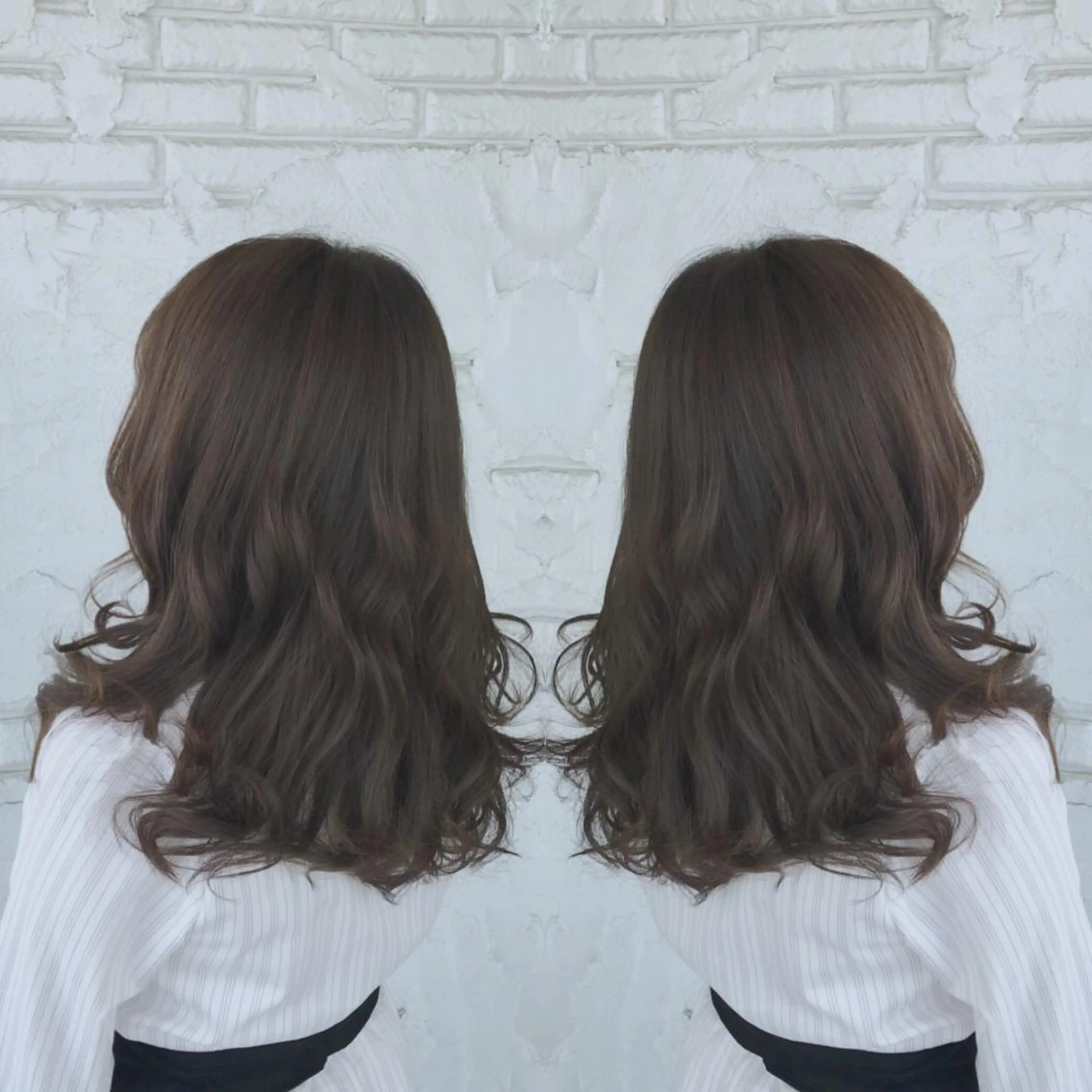 ミディアム ému エミュ　hair &spa所属・近藤 みゅうまのヘアスタイル