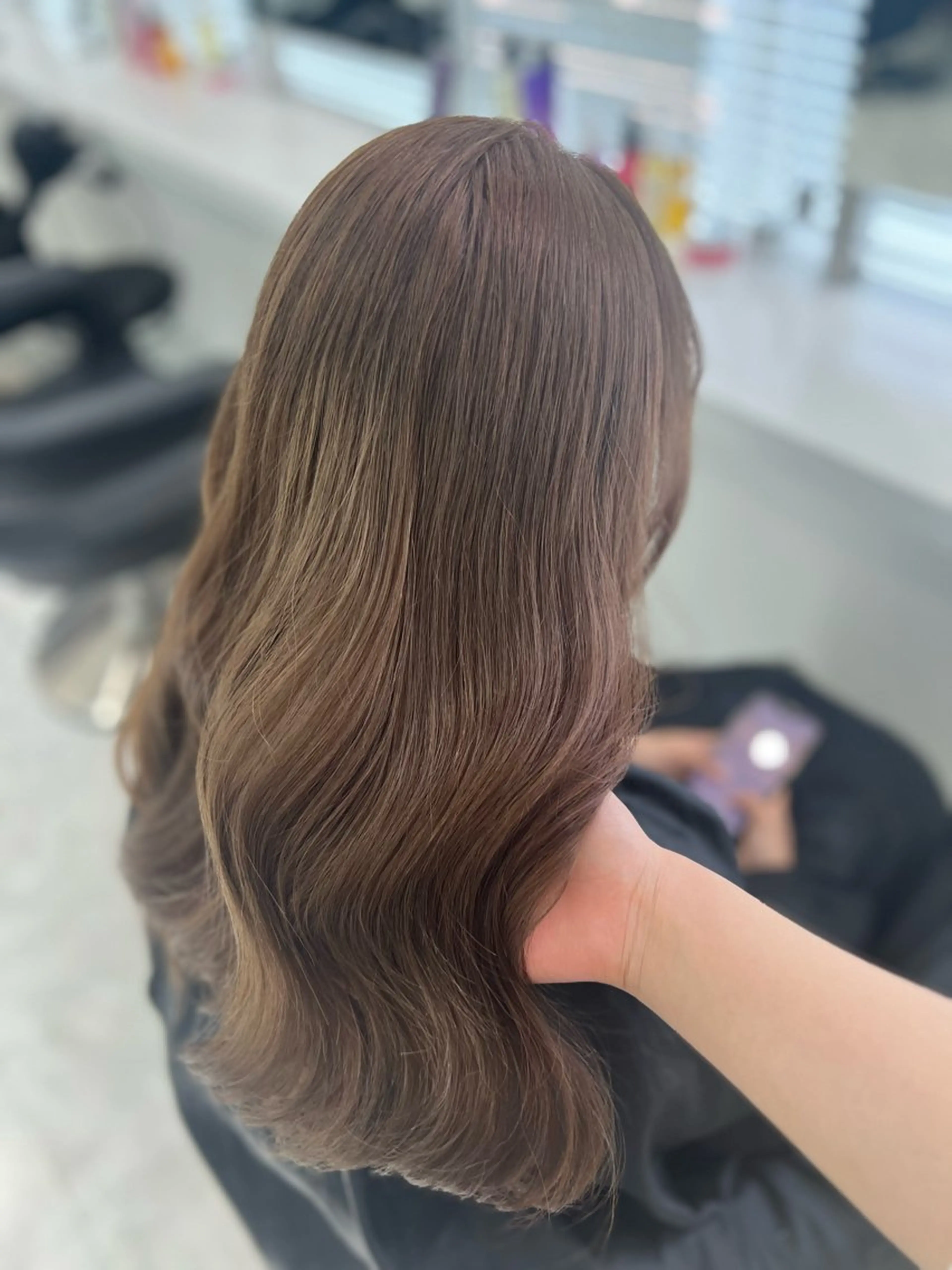 ロング カラー ブリーチ ヘアカラー トリートメント ヘッドスパ ヘアセット ブリーチなし特化 美容師💖SAE💖のヘアスタイル