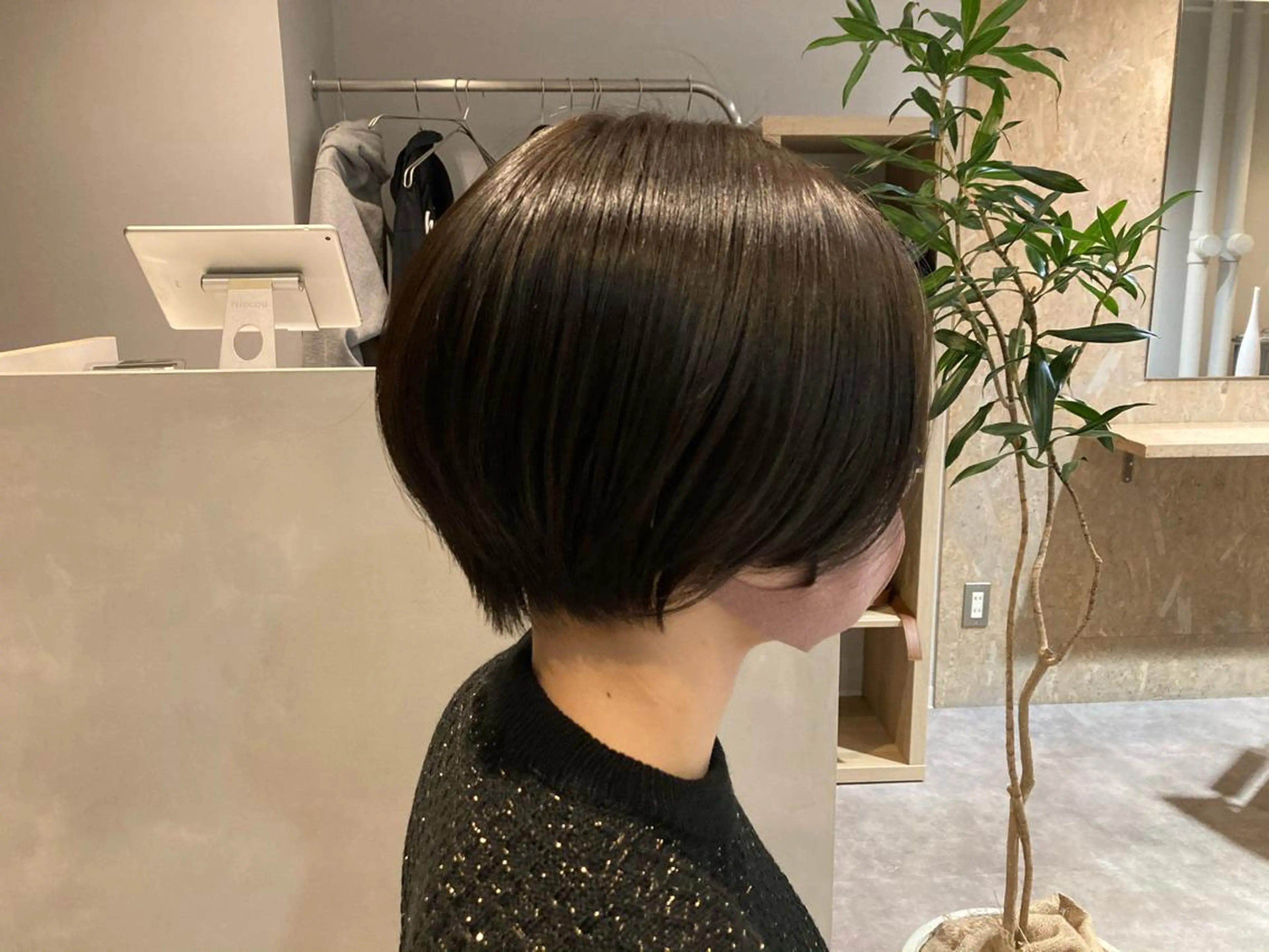 ショート カラー 透明感カラー RECORD所属・RECORD sakuraのヘアスタイル