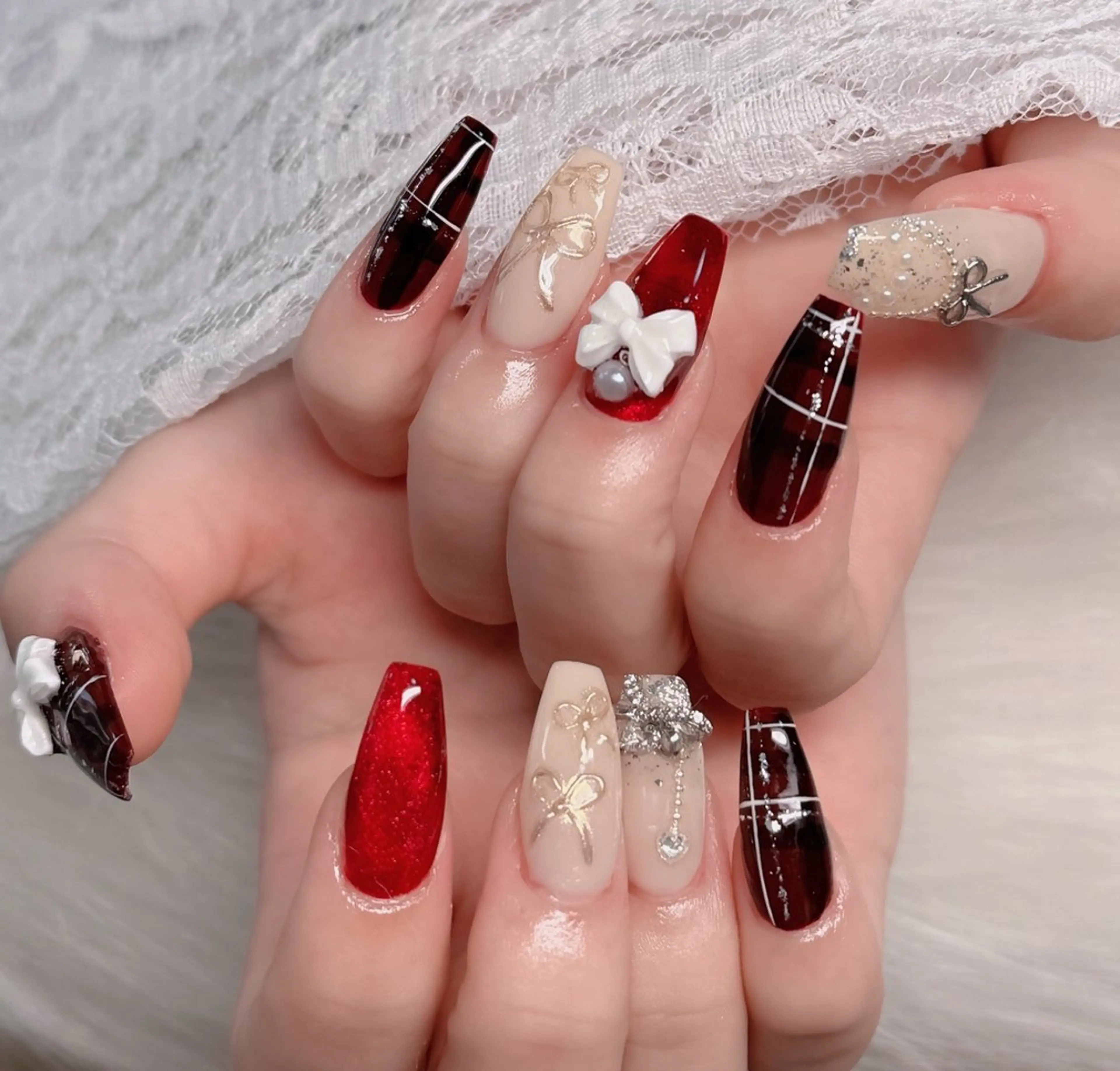 ネイル アートネイル 成人式 ジェルネイル ニュアンスネイル 夏ネイル ハンドネイル neco H.babynailのネイルデザイン