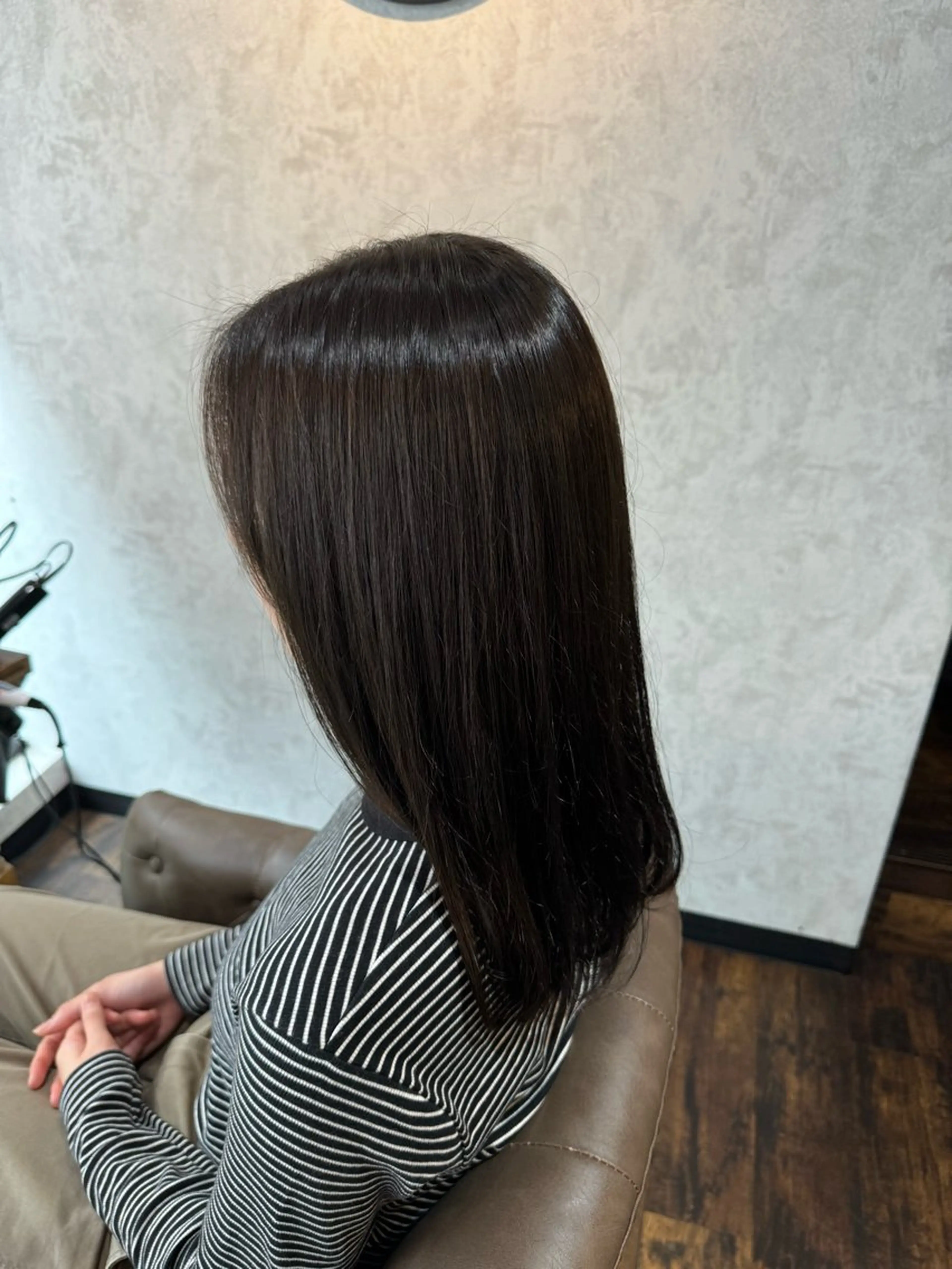 セミロング カラー カット ヘアカラー トリートメント 松永 かずきのヘアスタイル