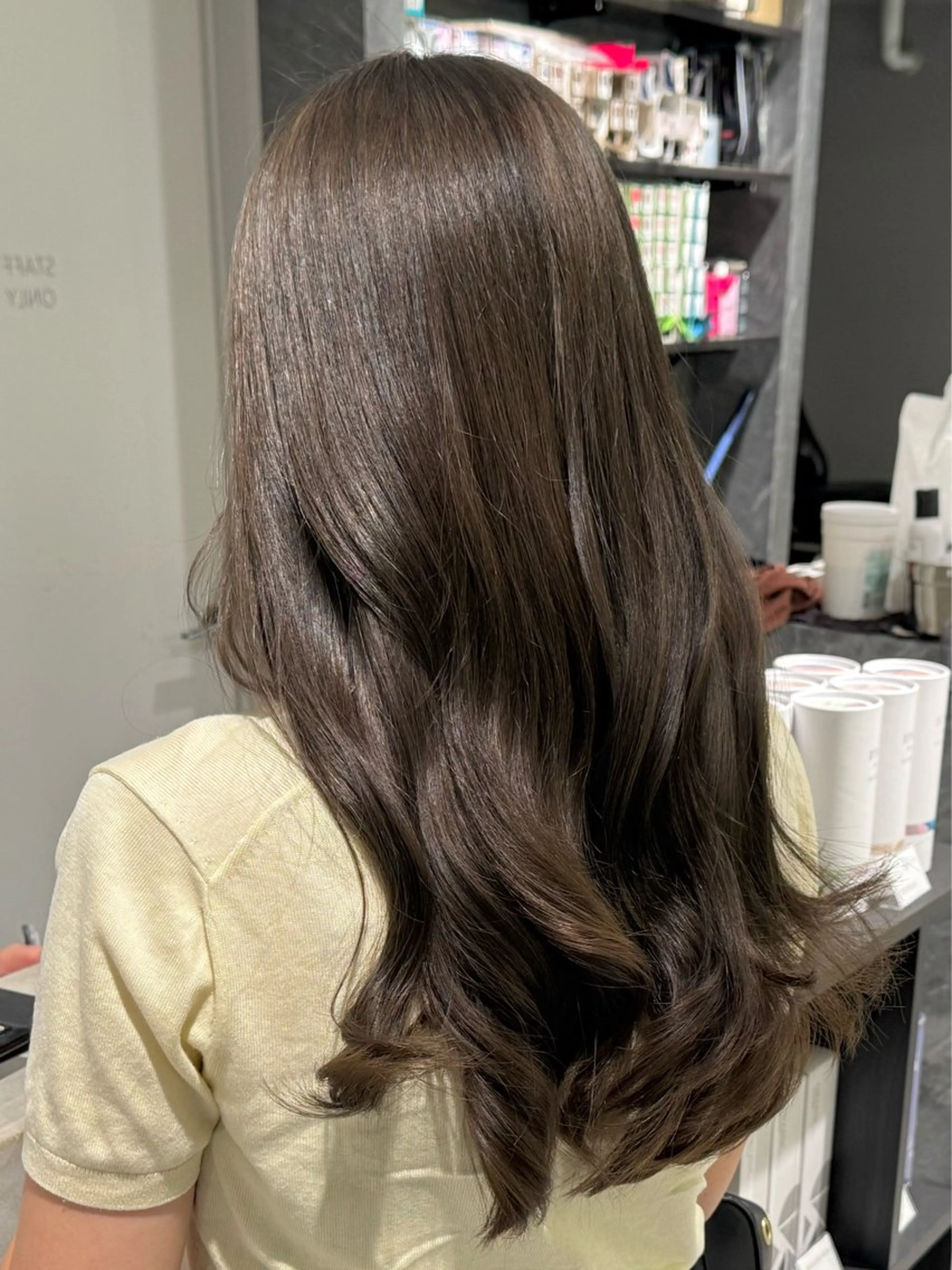 カット＋透明感カラー＋バイカルテトリートメント🐥の写真