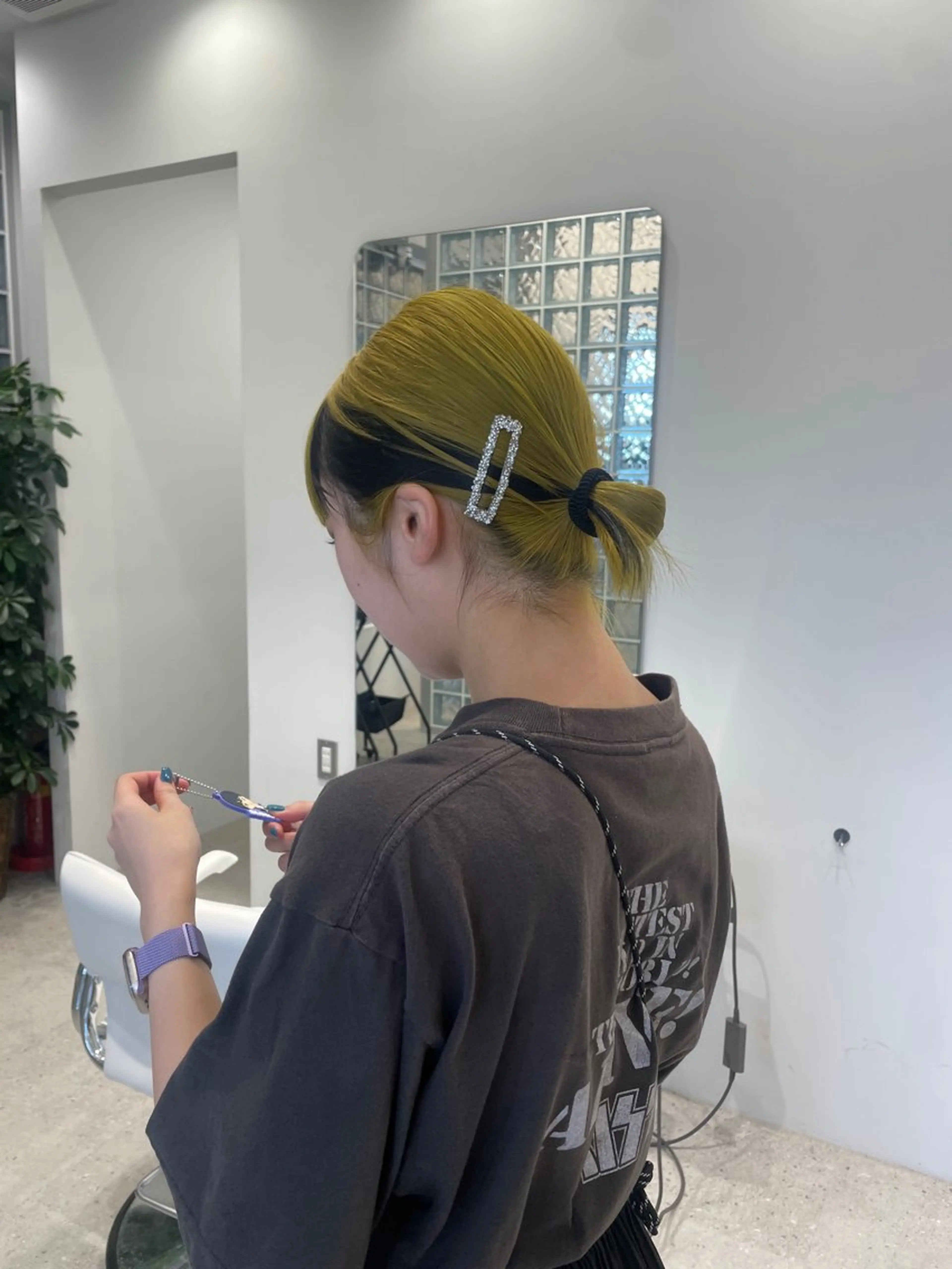 カラー ヘアカラー AIKA🤍 カットモデル募集🫧のヘアスタイル