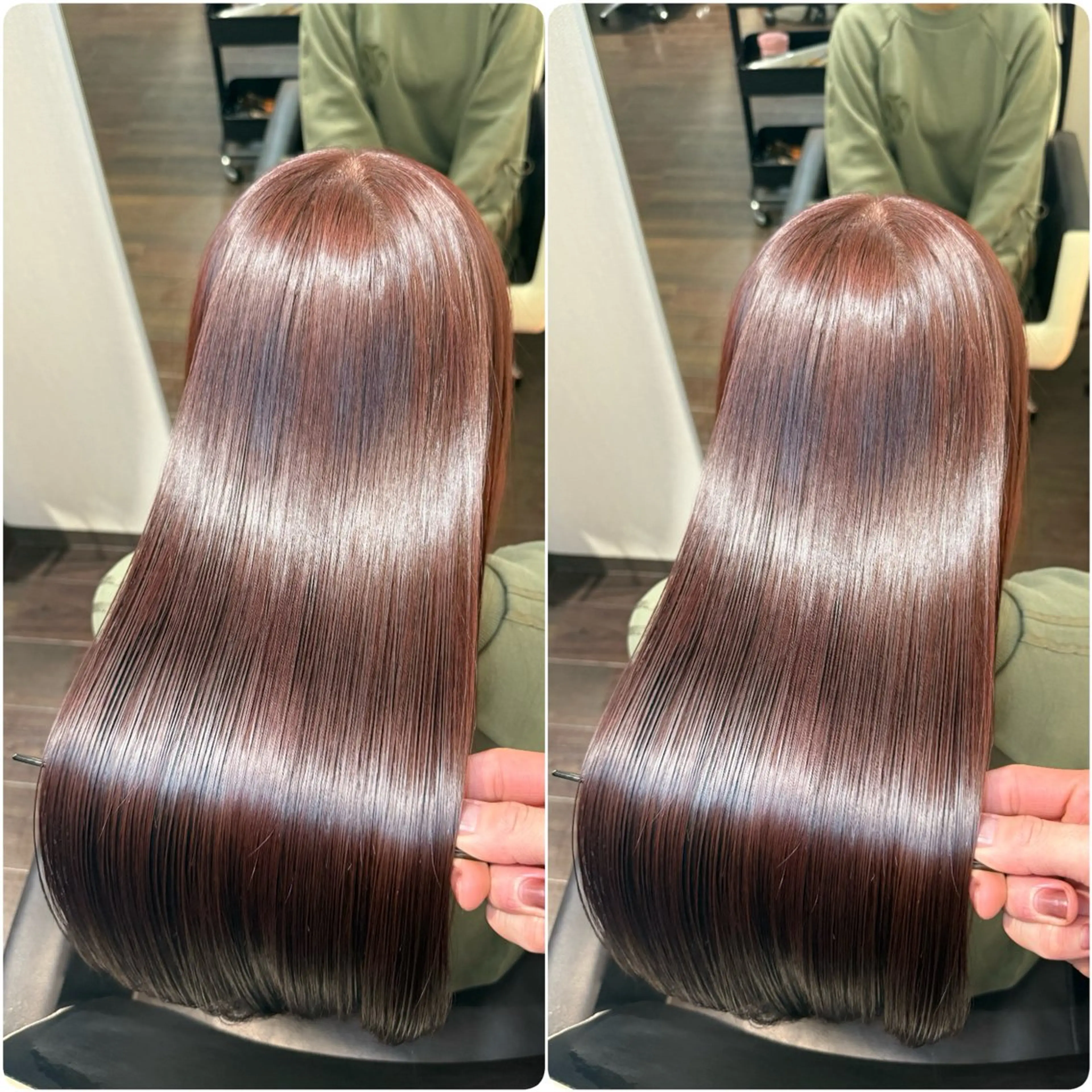 ロング カラー カット ヘアカラー トリートメント ヘッドスパ youres hair 髪質改善トリートメント&ヘッドスパ　新宿EAST所属・🌹ULTOWA🌹 髪質改善/縮毛/店長のヘアスタイル