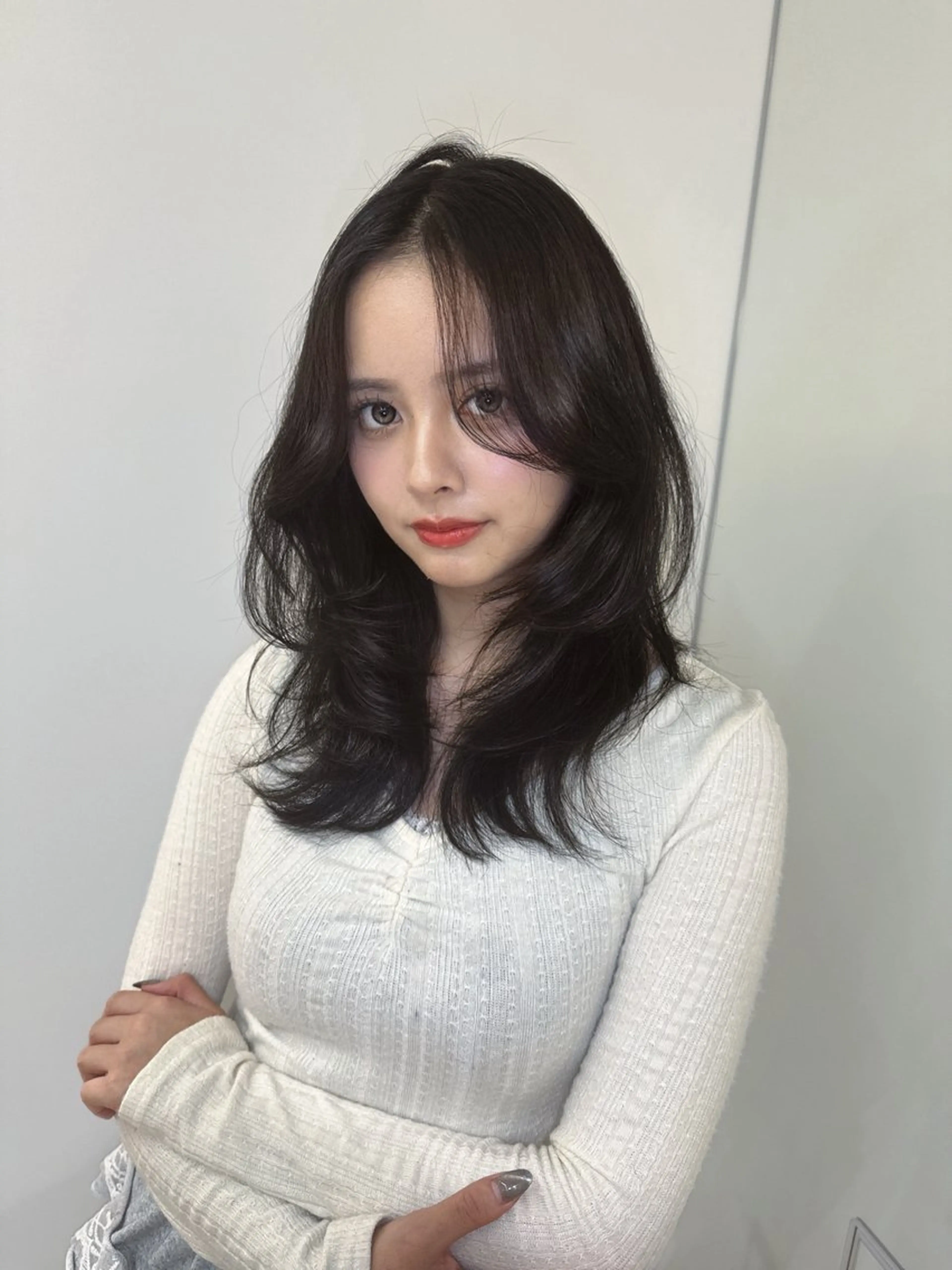 セミロング カット ヘアカラー トリートメント 🦋トレンドヘア🦋 竹内克弥のヘアスタイル