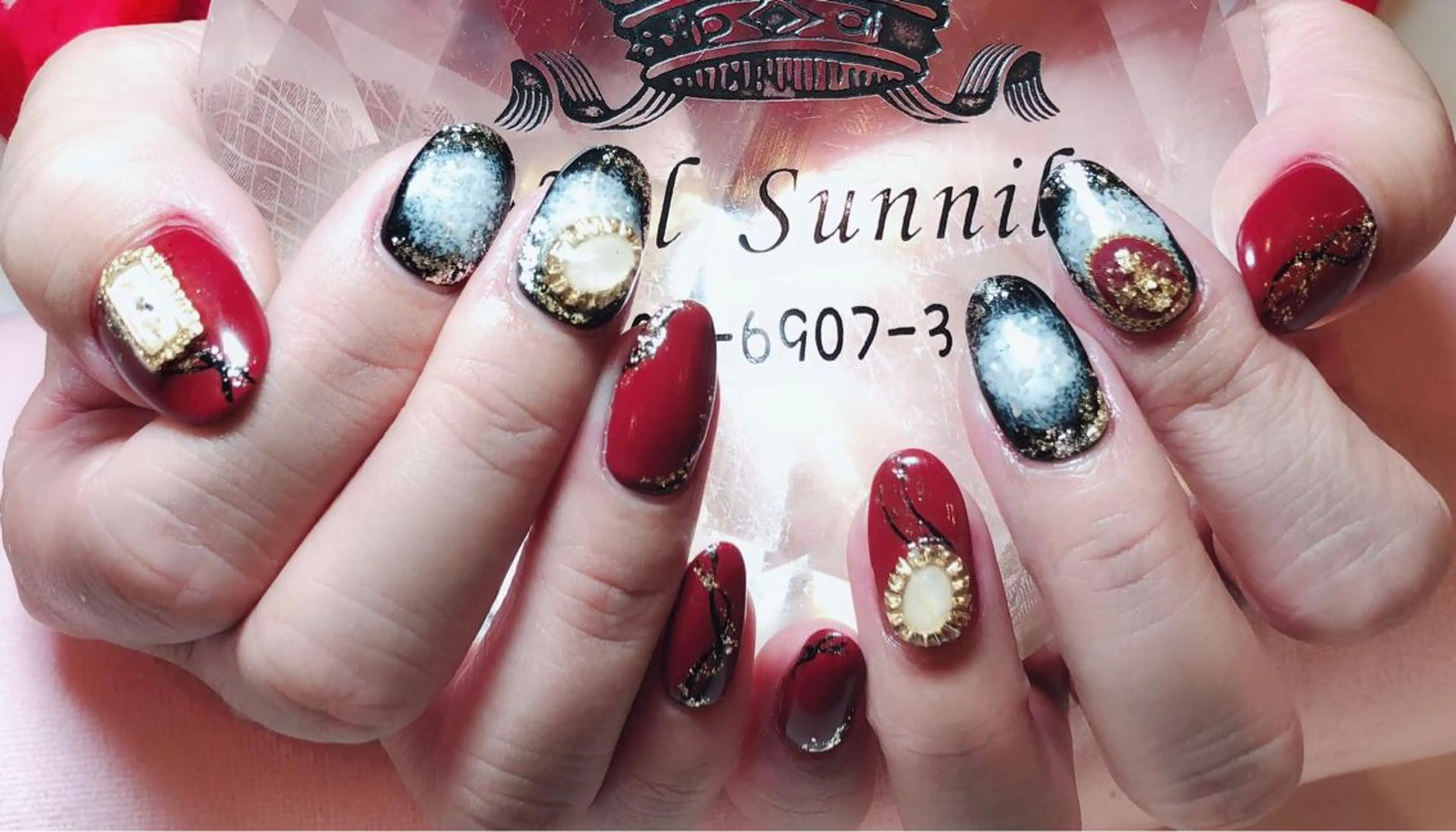 ネイル 長さだし専門店 M2 rikaのネイルデザイン