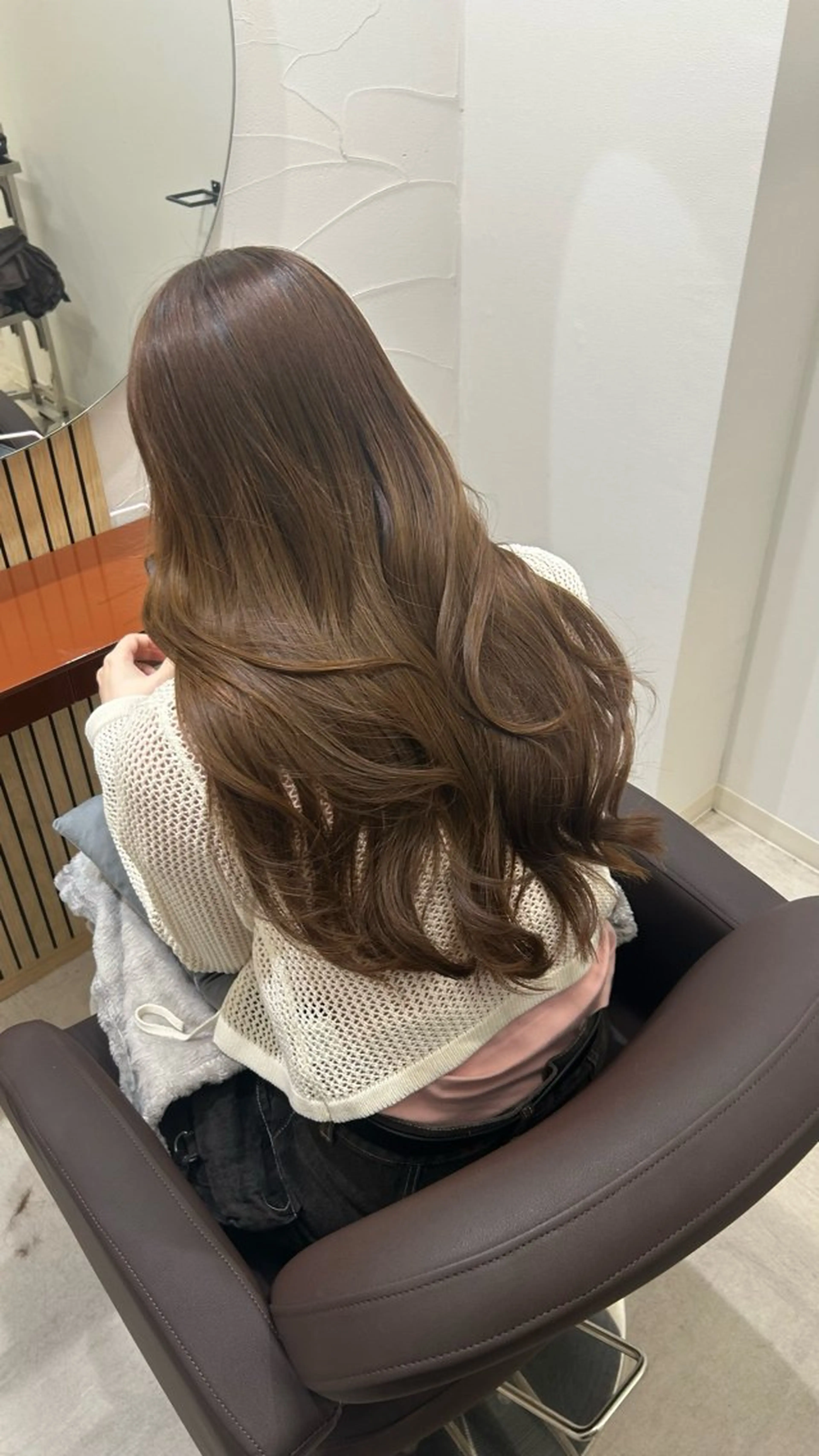 ロング カット ヘアカラー トリートメント ヘッドスパ 艶カラー/髪質改善 /HANAのヘアスタイル