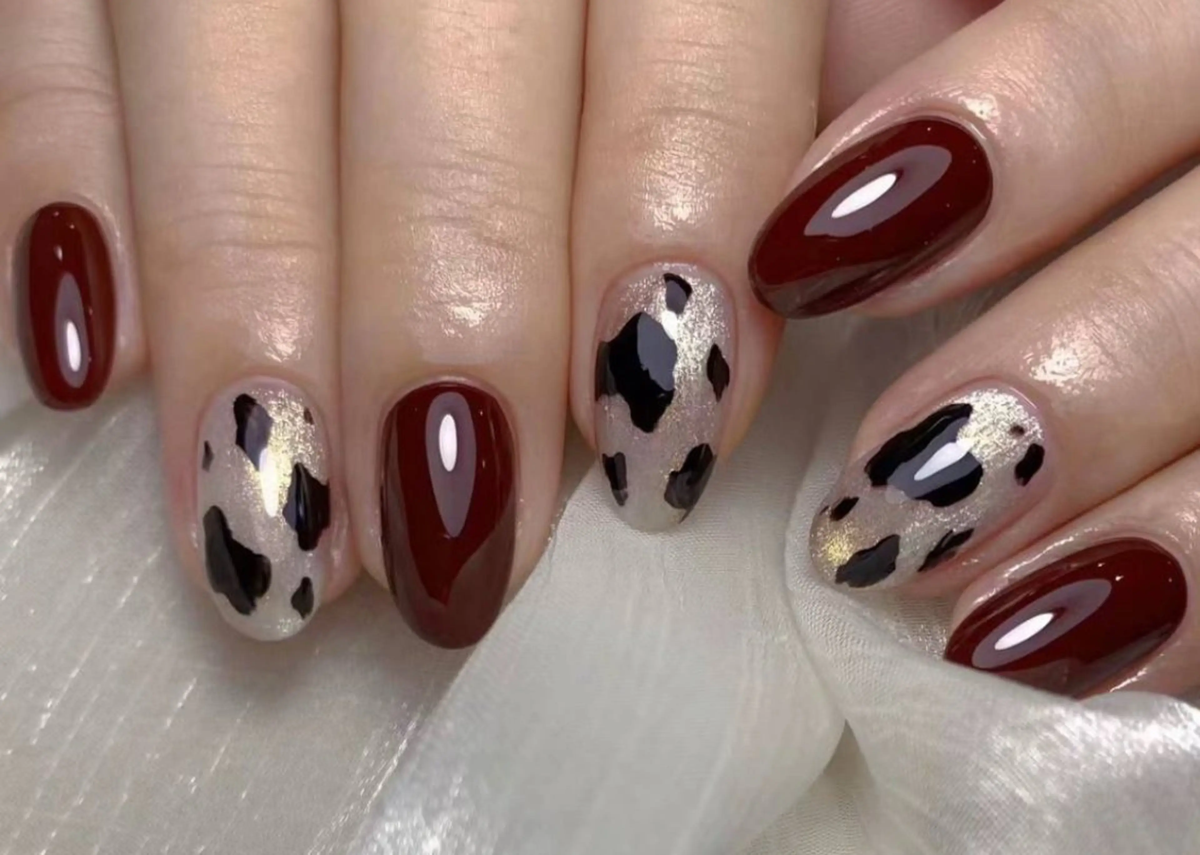 ネイル アートネイル フレンチネイル ジェルネイル グラデーション 韓国ネイル 村中 ハナのネイルデザイン