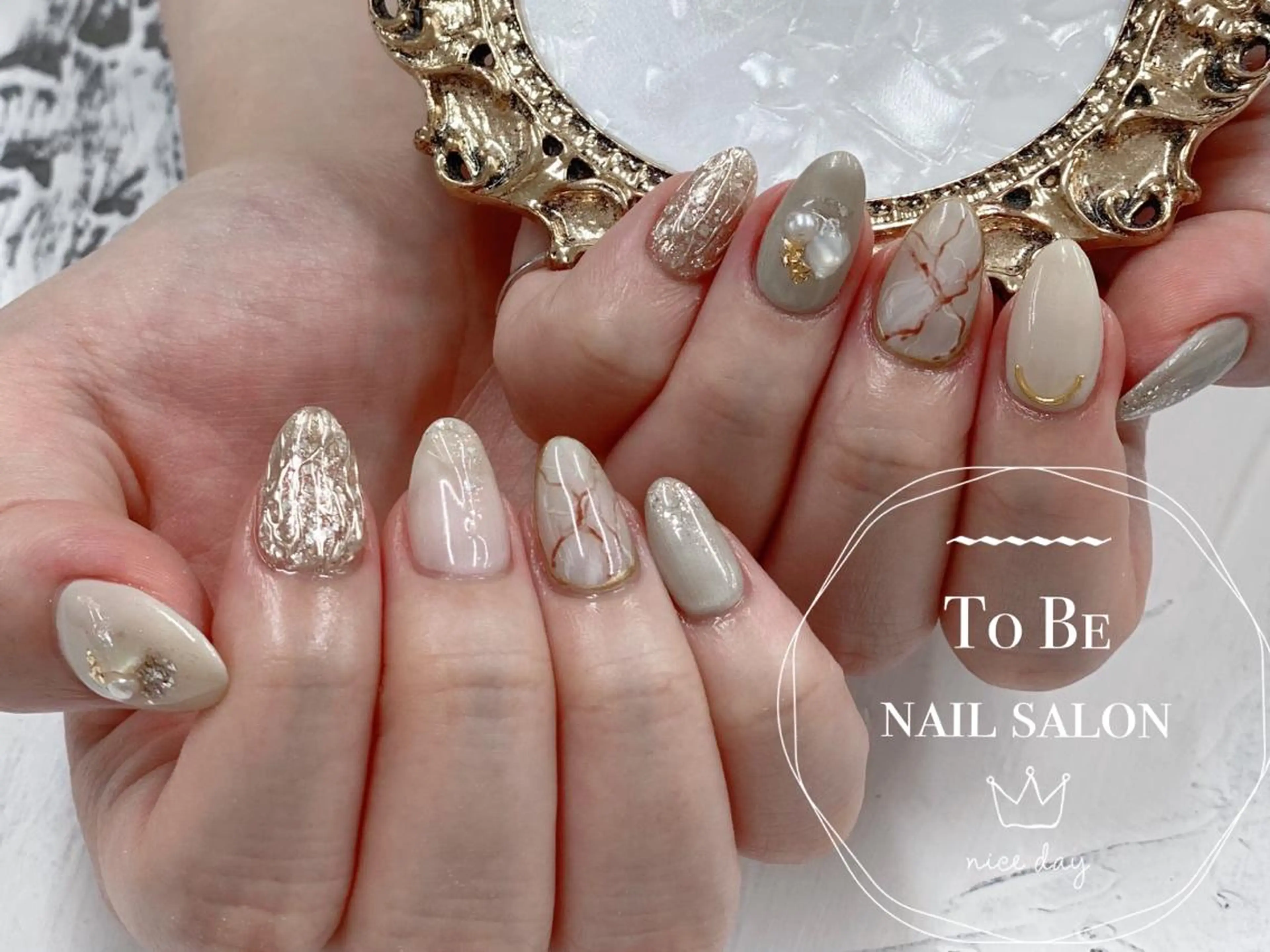 カラー ネイル Nail Salon To Beのネイルデザイン