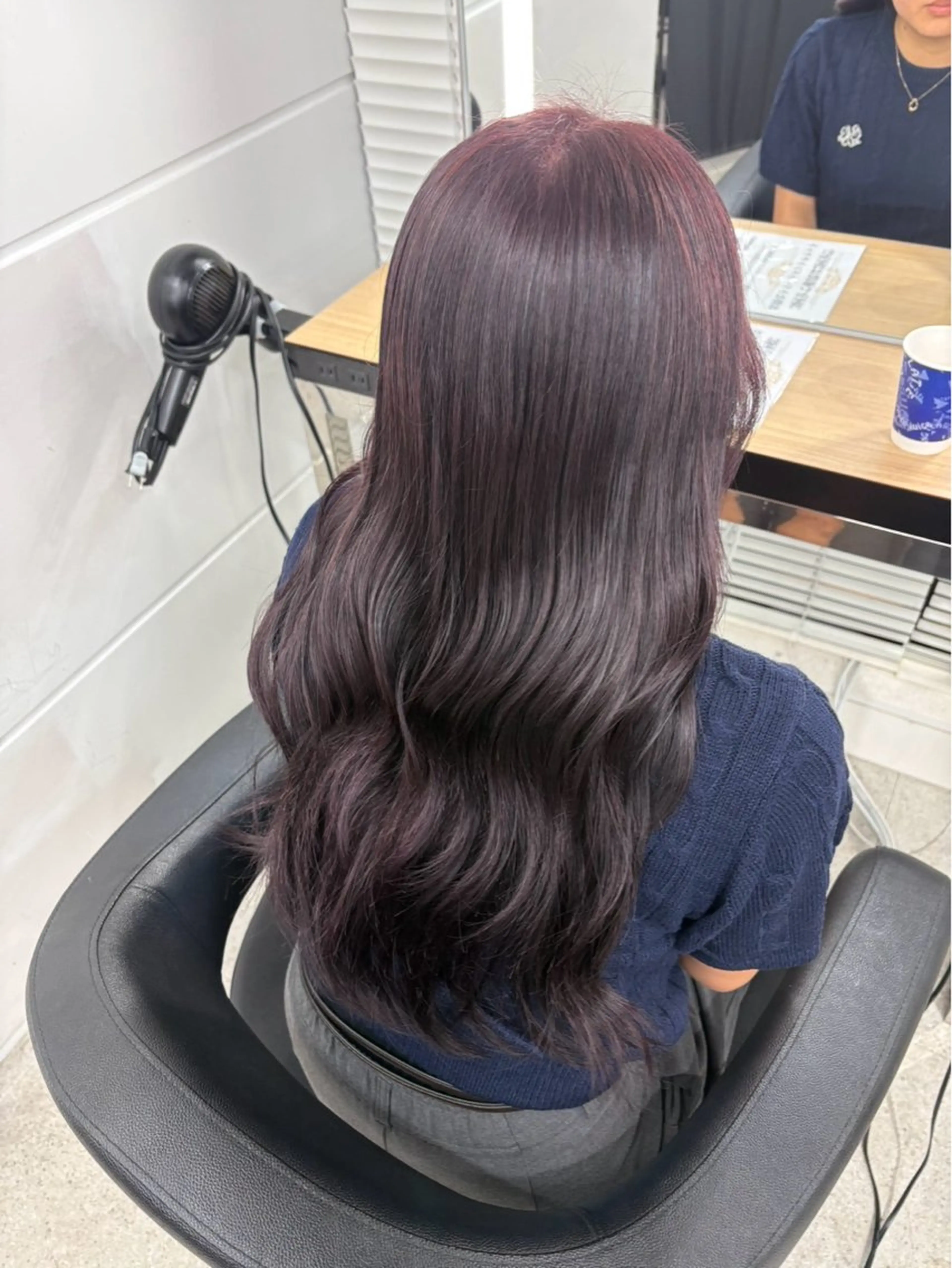 ロング ヘアカラー miku/ラベンダー 透明感カラー🪻❤︎のヘアスタイル